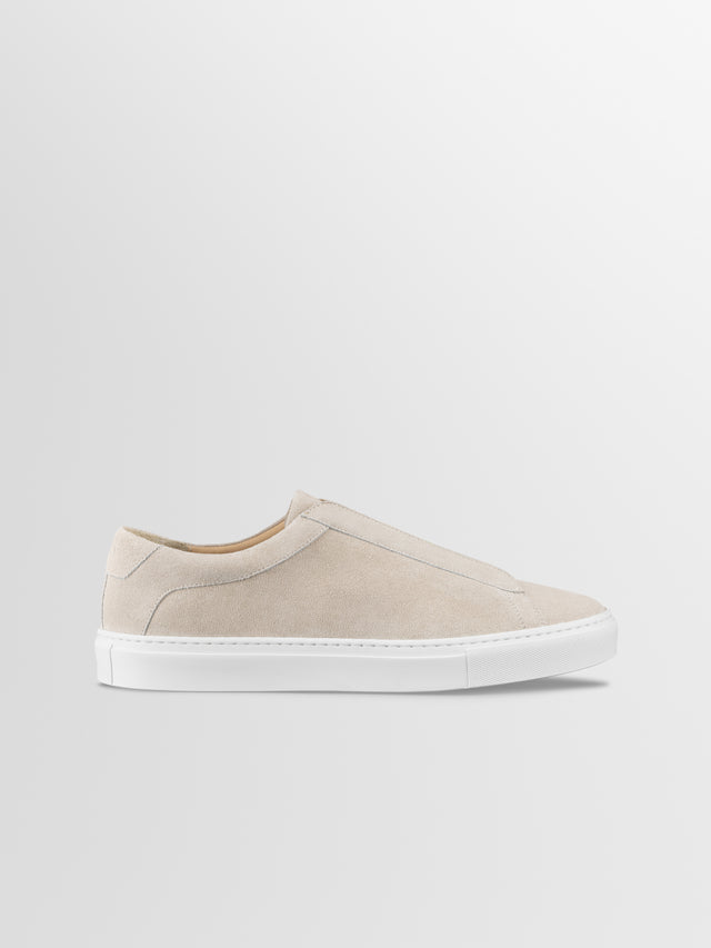 Capri X Suede Sneaker in Ivory