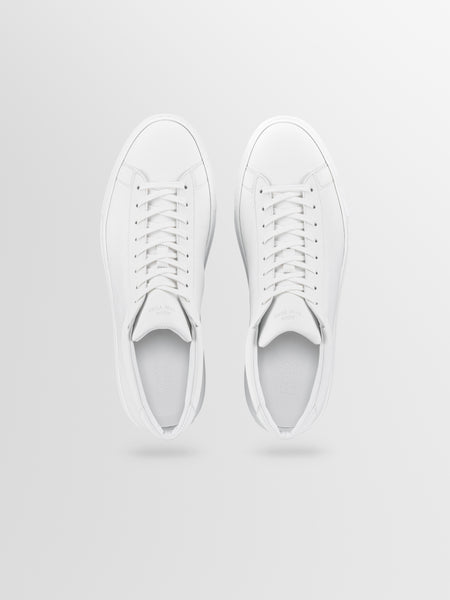 Men's White High-Top Sneaker Capri Mid in Triple White Koio - Main Image
