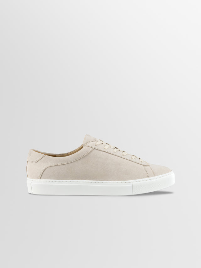Capri Suede Sneaker in Ivory