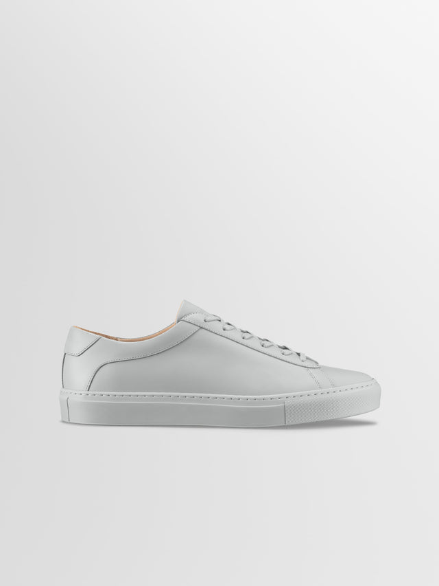 Capri Leather Sneaker in Pebble