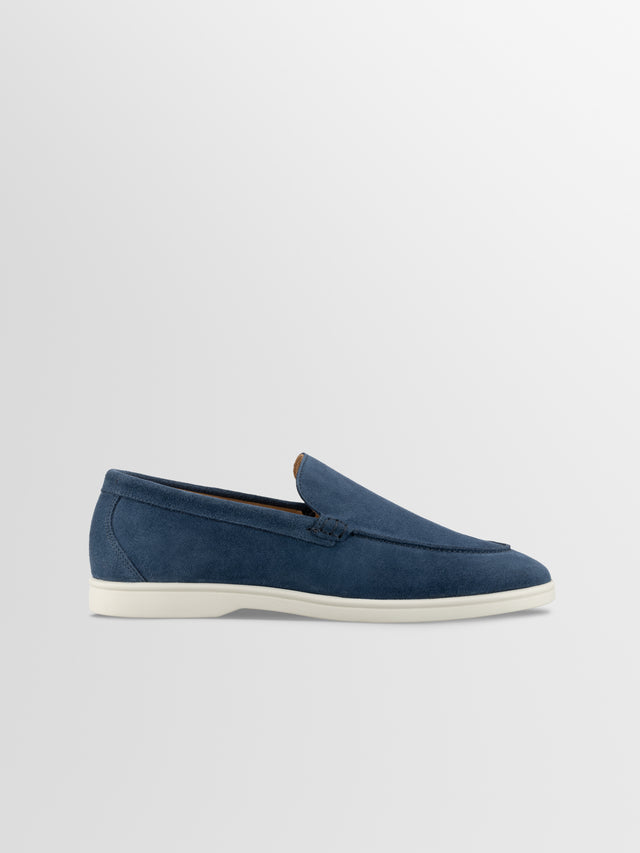 Catania Suede Loafer in Blue