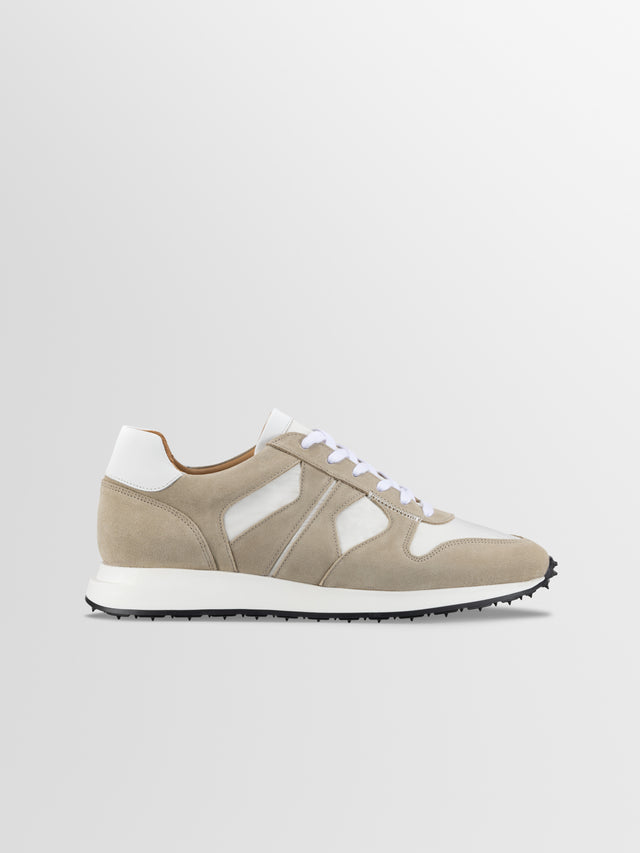 Firenze Suede Runner in Bone