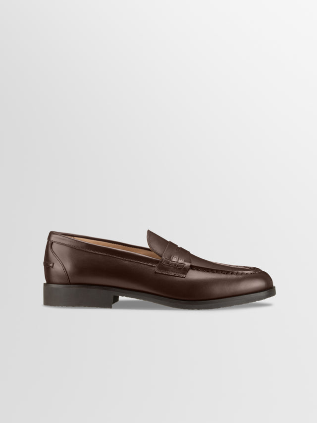 Levanto Leather Loafer in Mocha