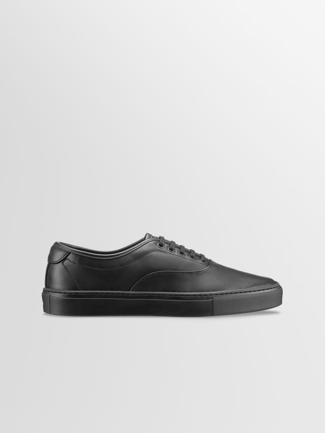 Portofino Leather Sneaker in Shadow