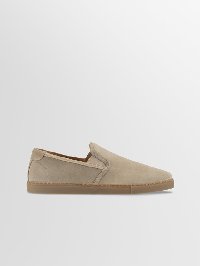 Taranto Suede Sneaker in Sand