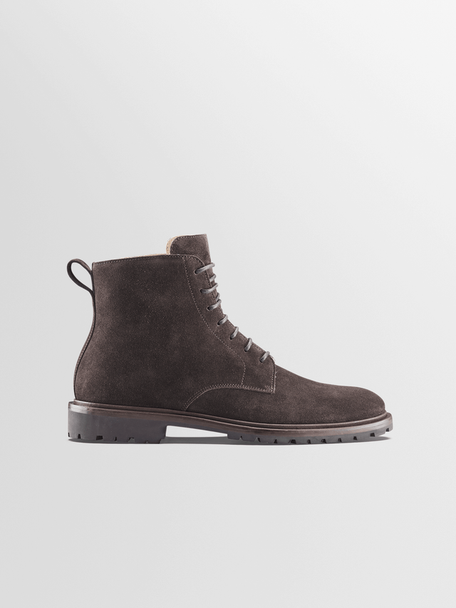 Bergamo Suede Boot in Root