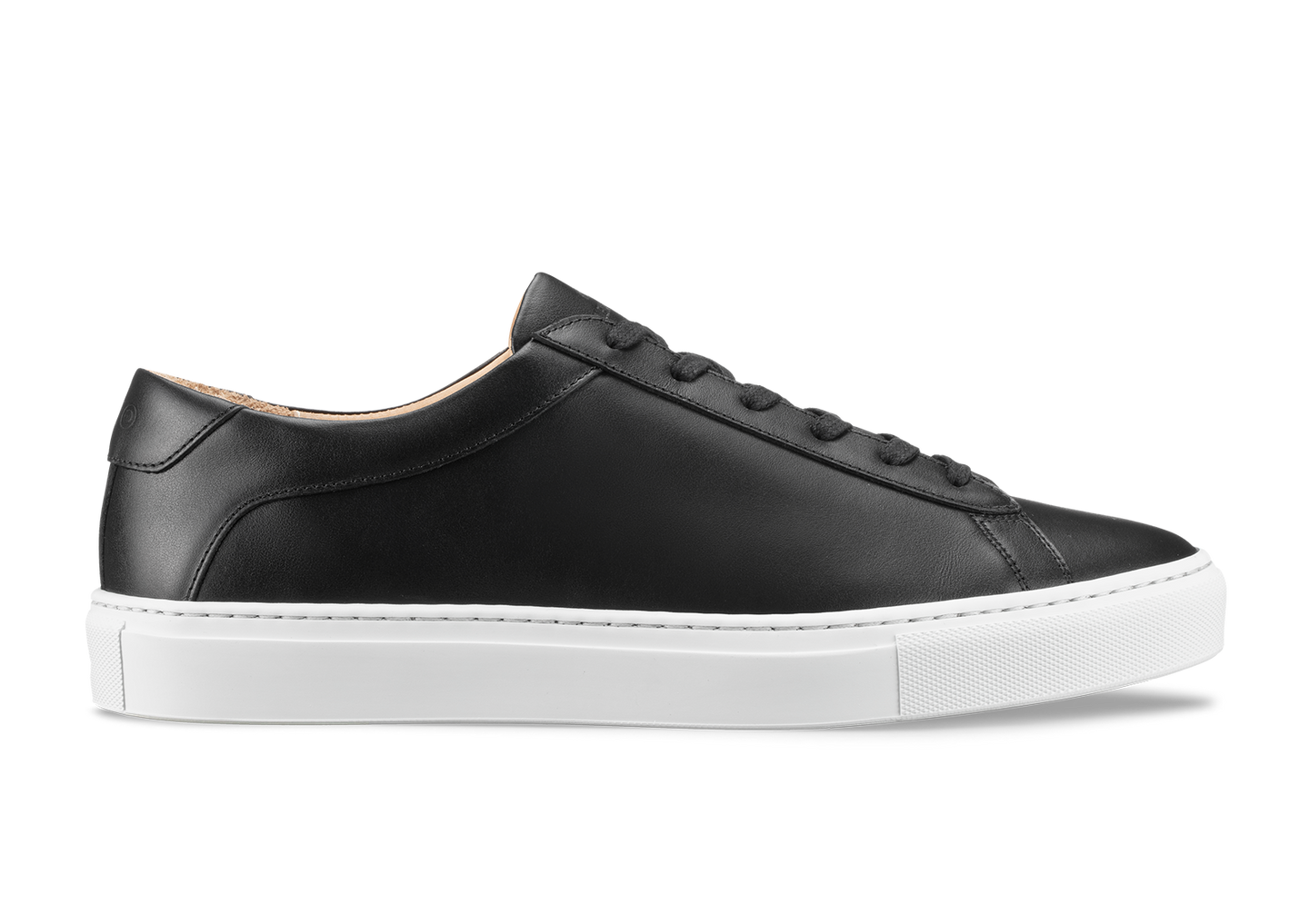 Men's Black Leather Low-top Sneaker | Capri in Onyx | Koio Men's Black Leather Low-top Sneaker | Capri in Onyx | Koio