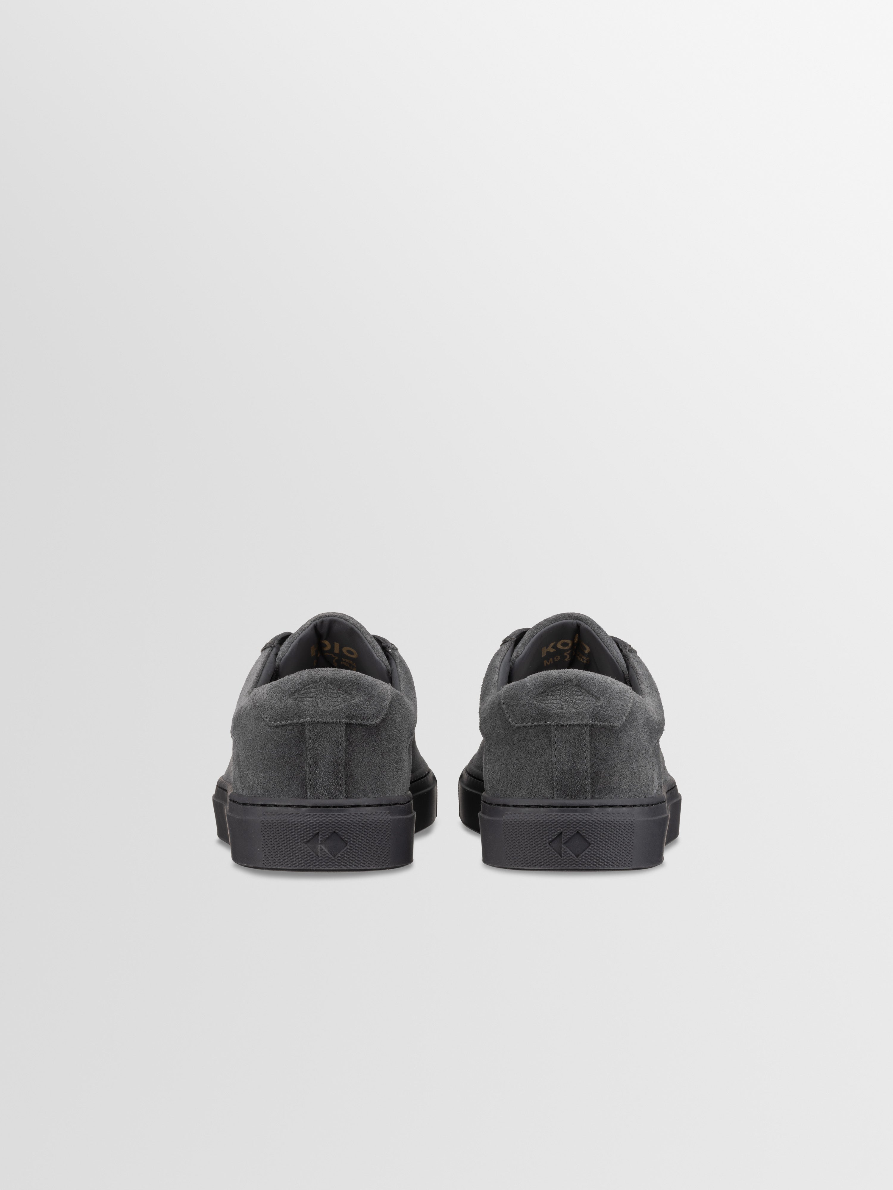 kareco Women's Grey Suede Low-top Sneaker | Koio x La Marzocco