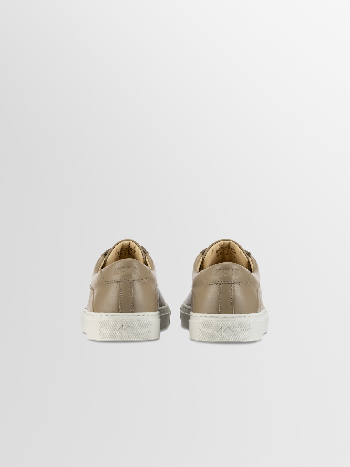 Capri Leather Sneaker in Khaki