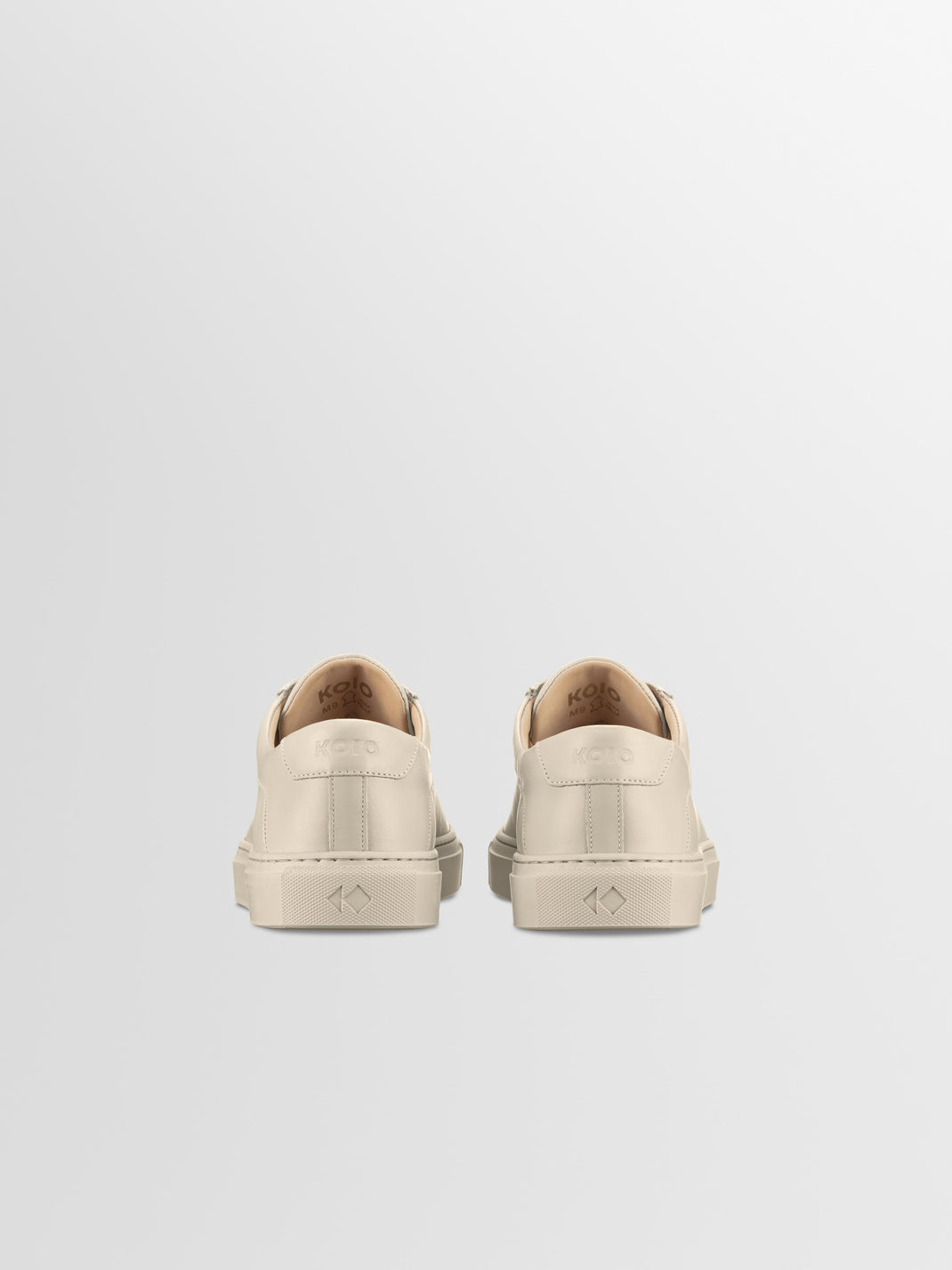 Capri Leather Sneaker in Limestone