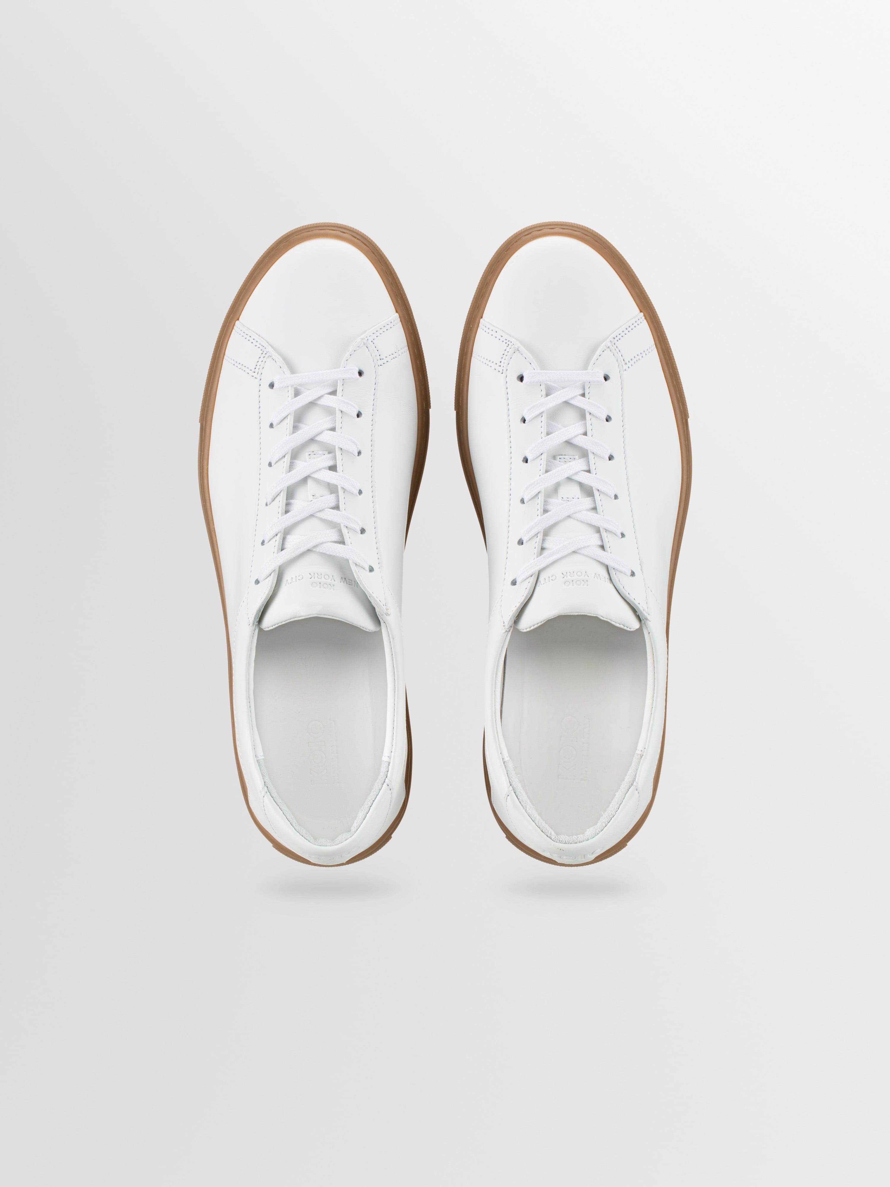 ASOS High Top Sneakers In White With Gum Sole | ASOS