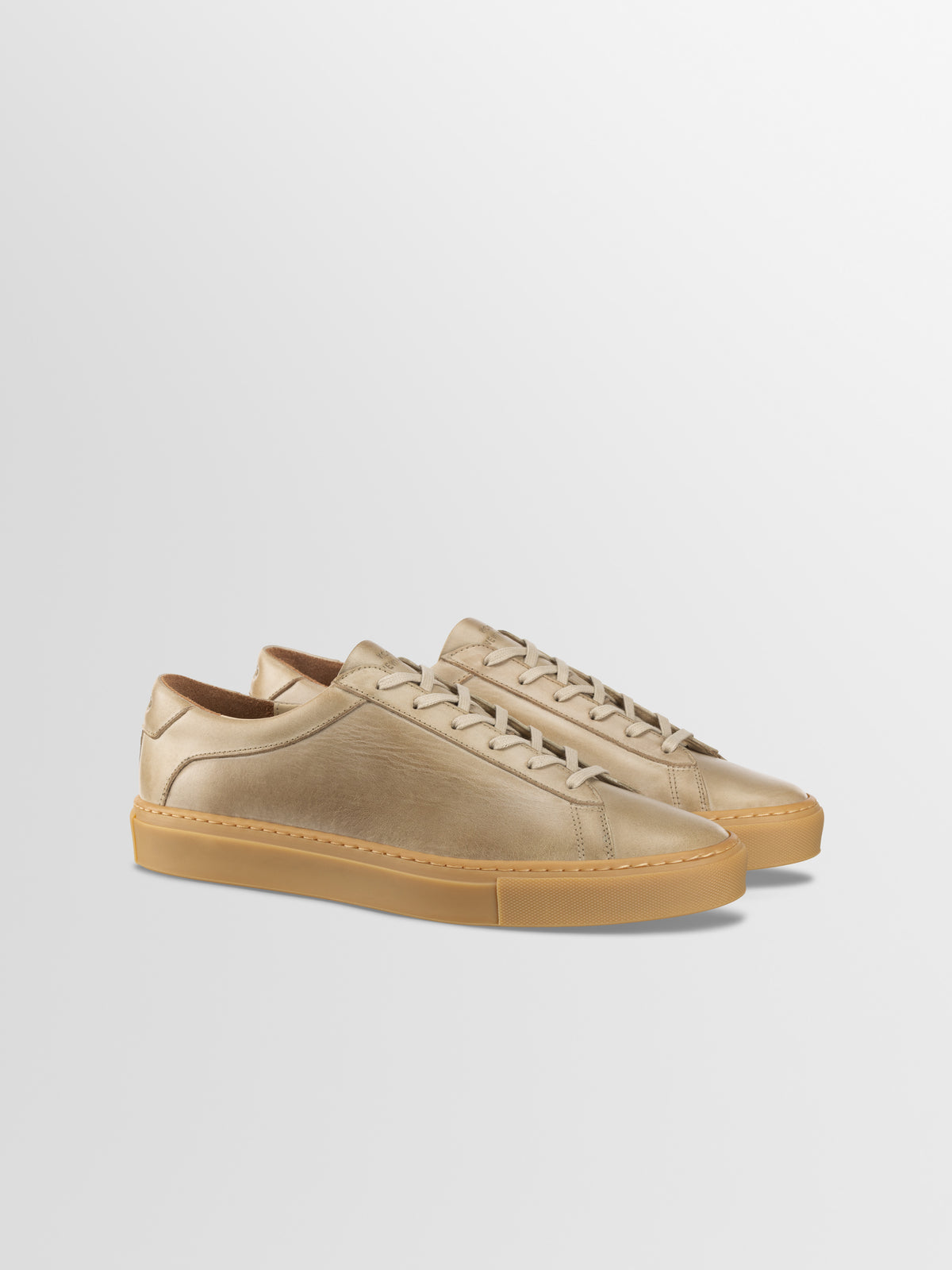 Capri Leather Sneaker in Antica Perla