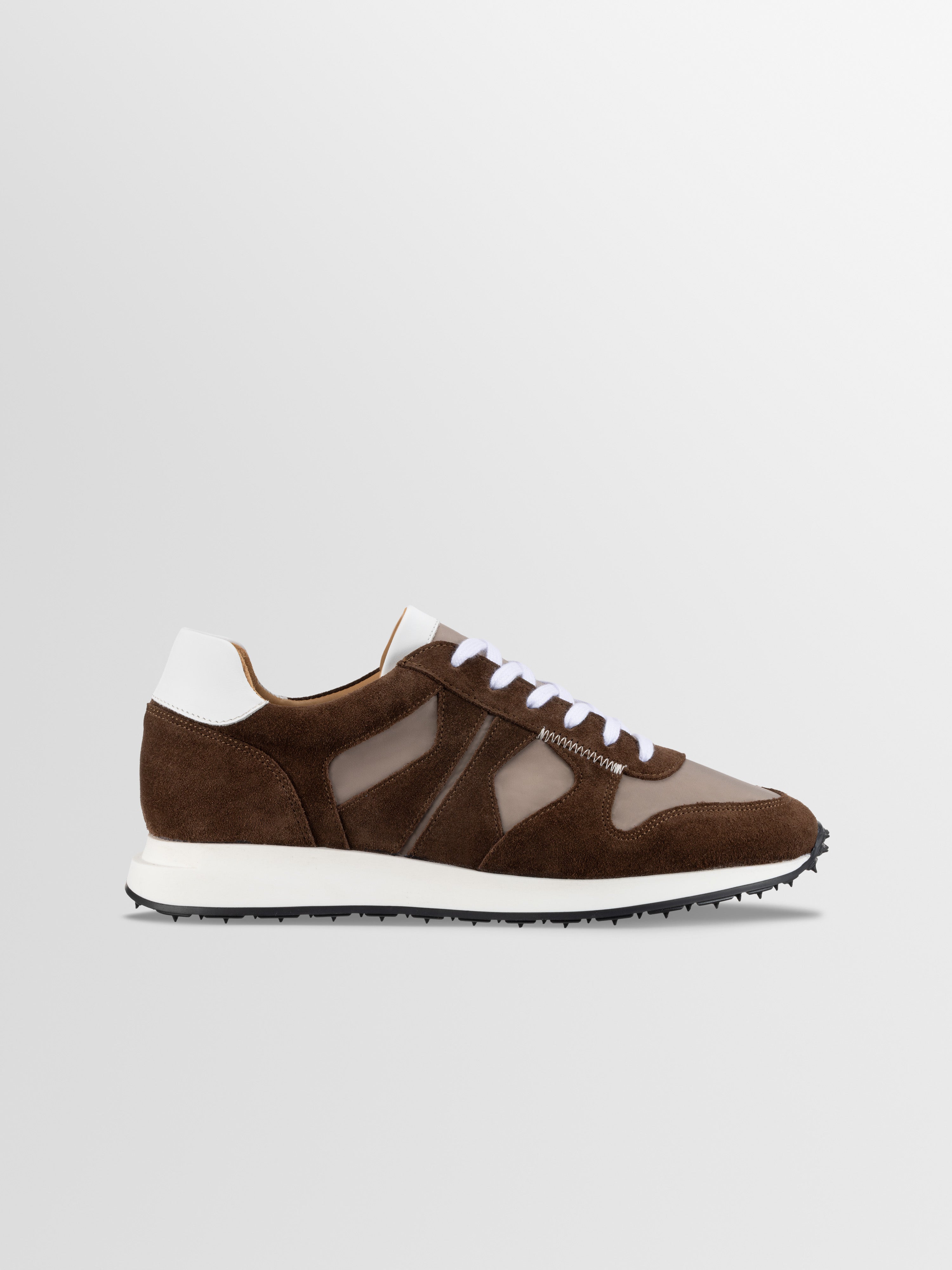 Firenze Suede Runner in Brown