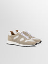 Firenze Suede Runner in Bone