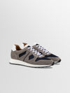 Firenze Suede Runner in Grey