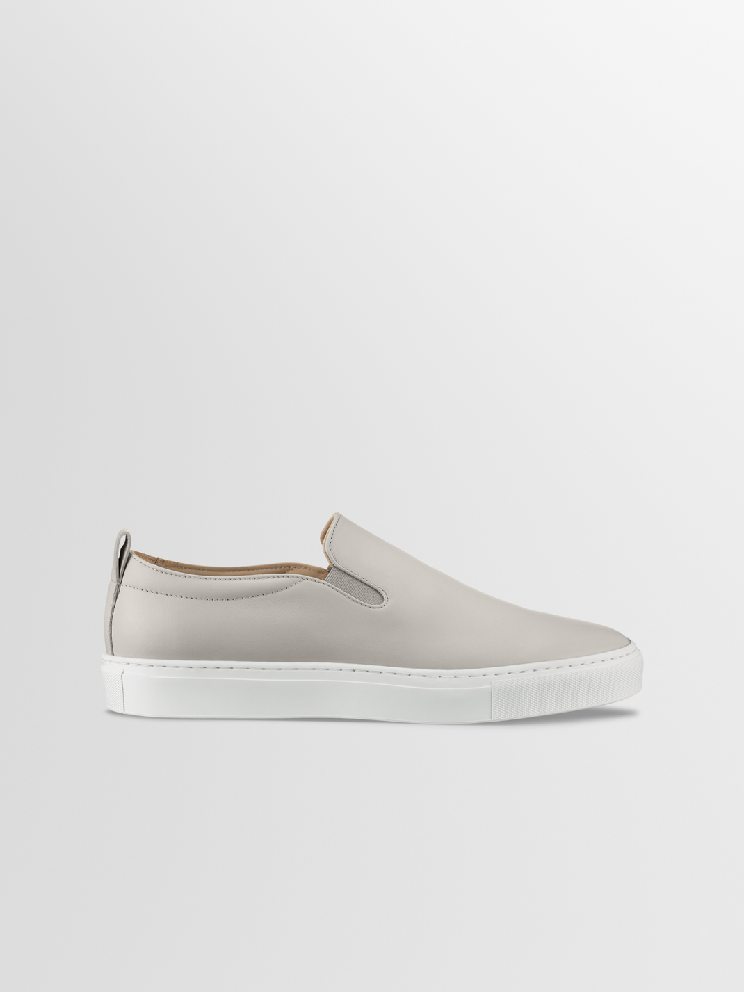 Garda Leather Sneaker in Sandstone