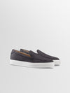 Lido Nubuck Loafer in Obsidian