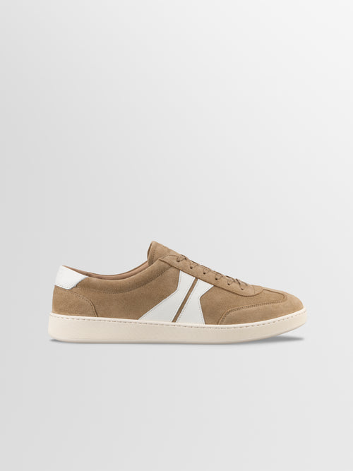 Monza Suede Sneaker in Wheat