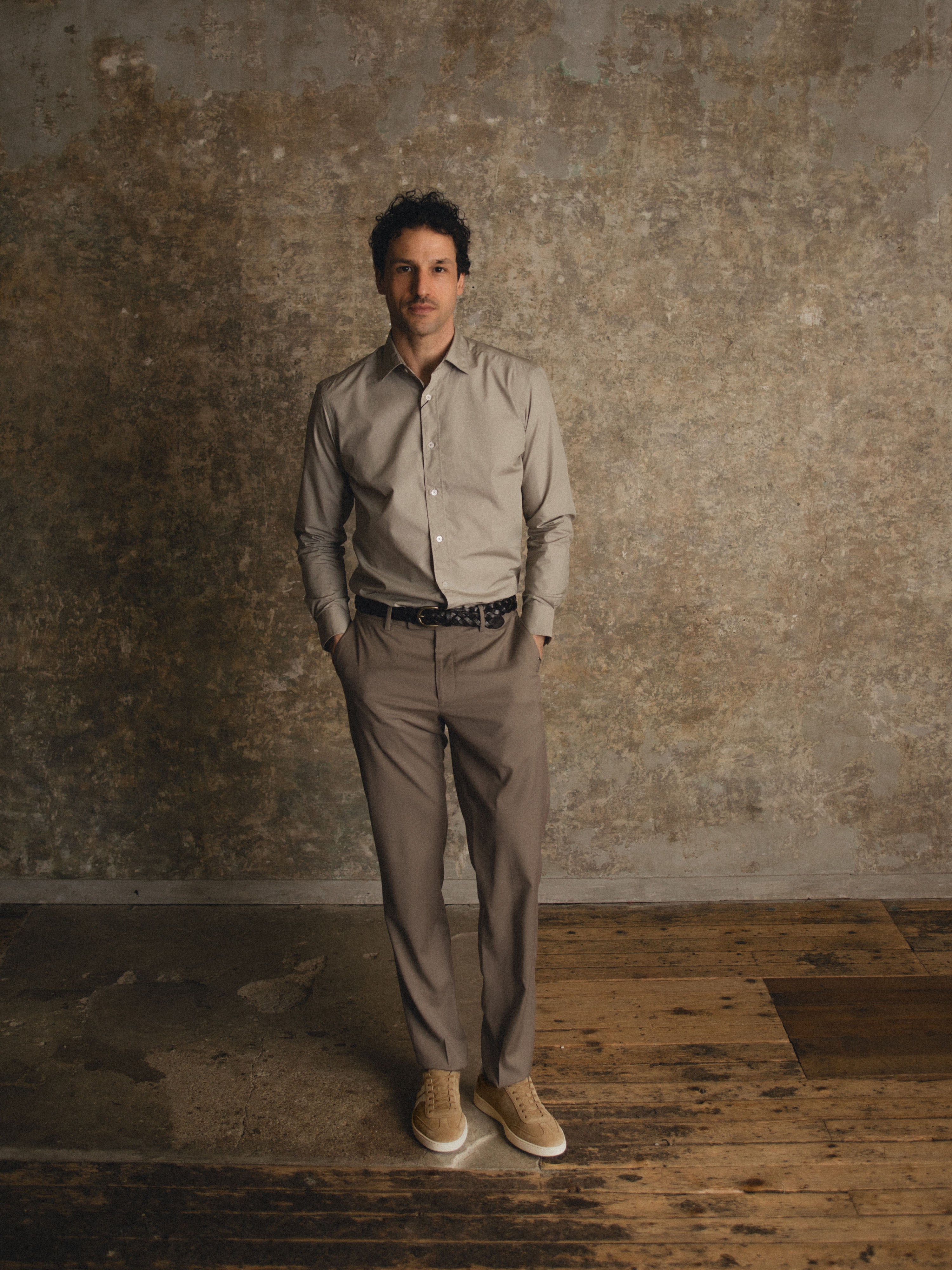 Man standing wearing Mens