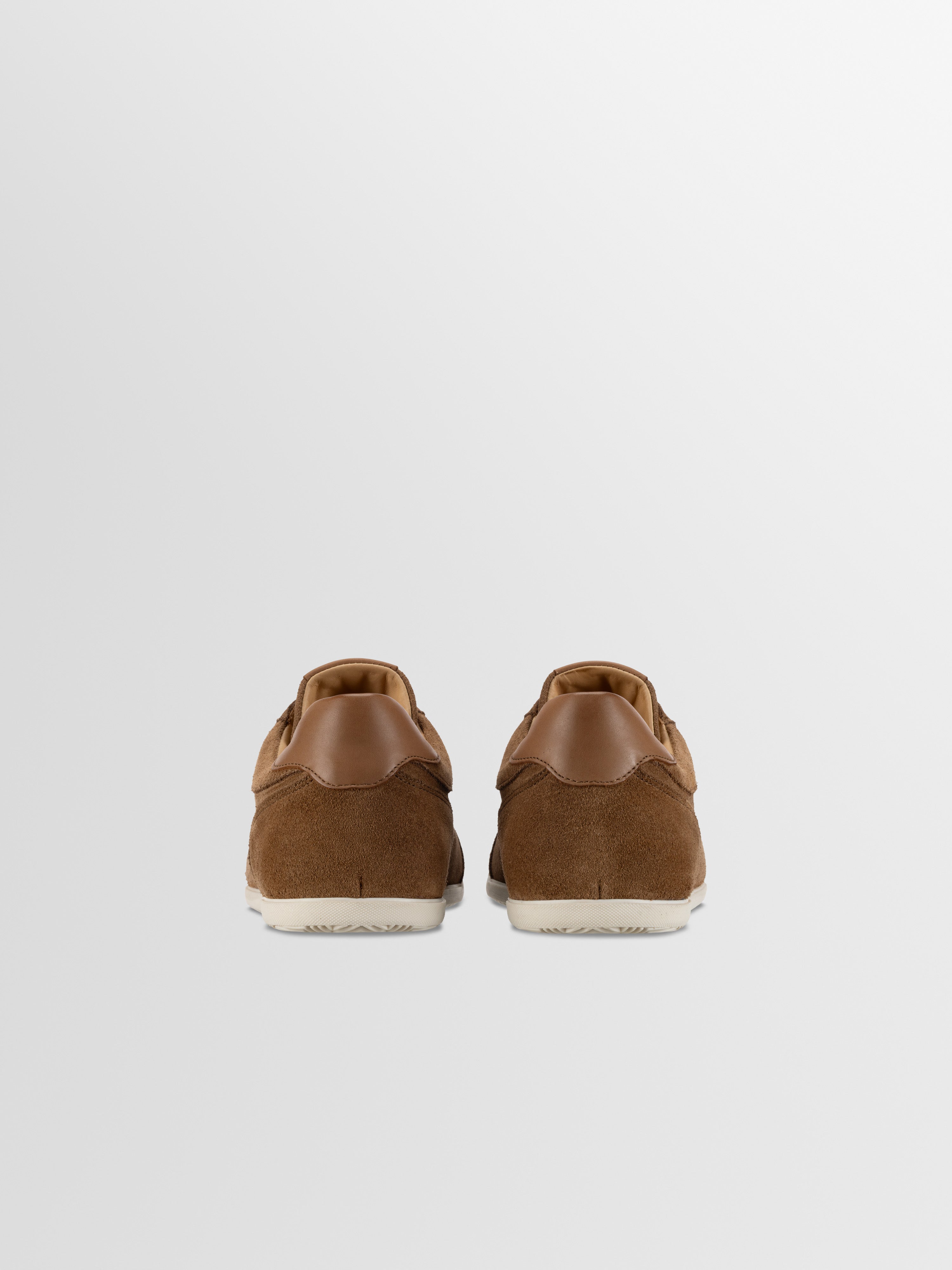 Parma Suede Sneaker in Cognac