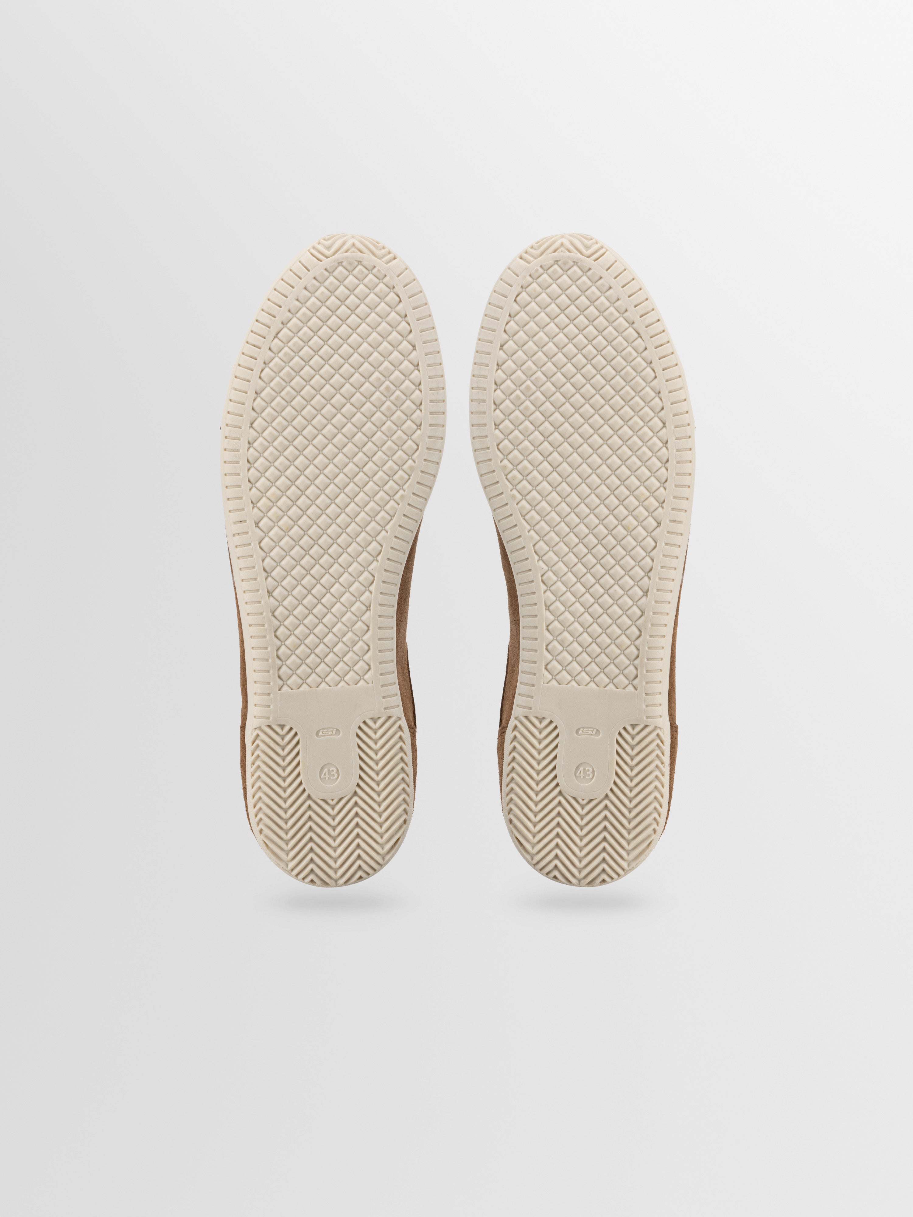 Parma Suede Sneaker in Cognac
