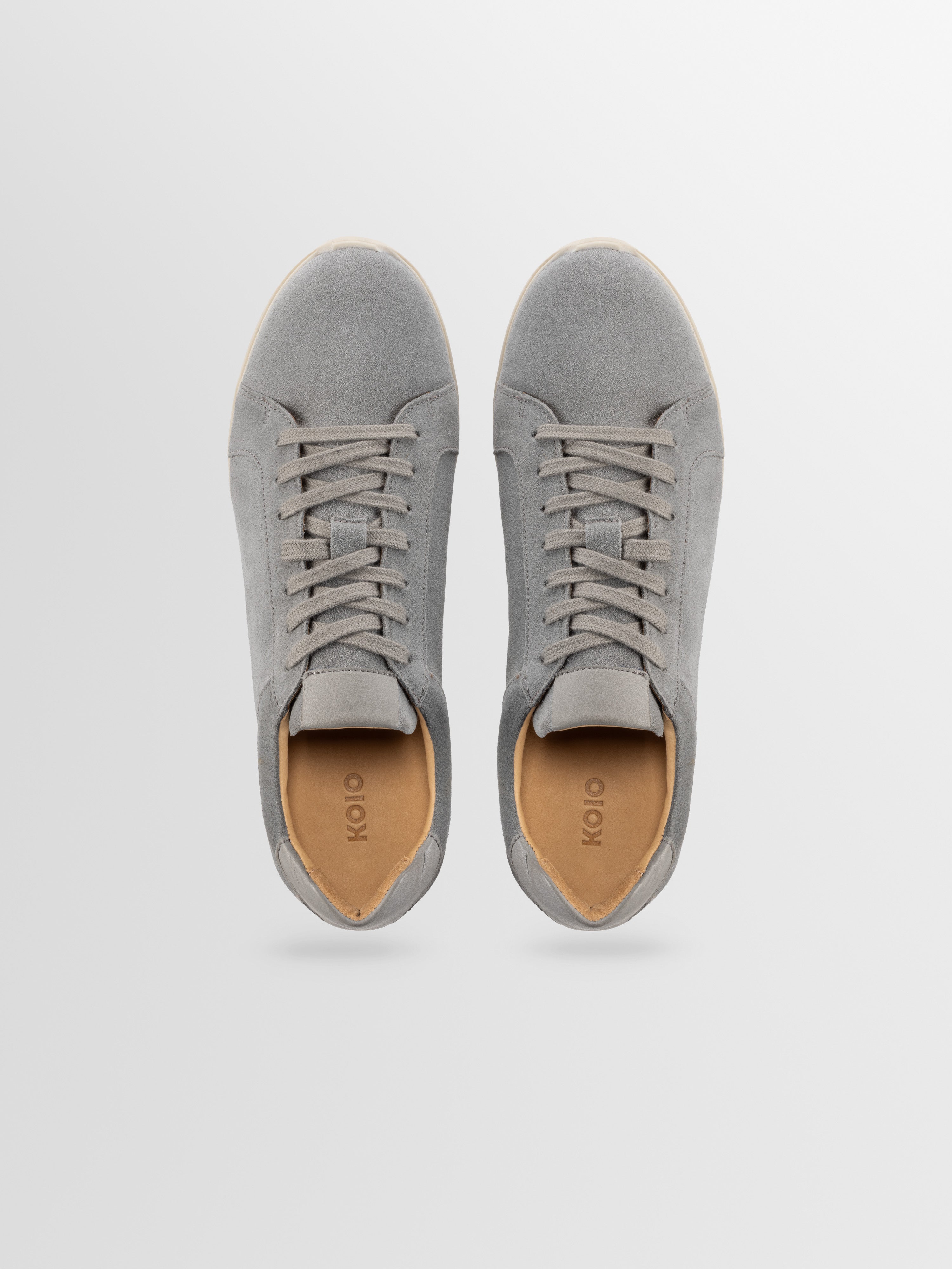 Parma Suede Sneaker in Grey