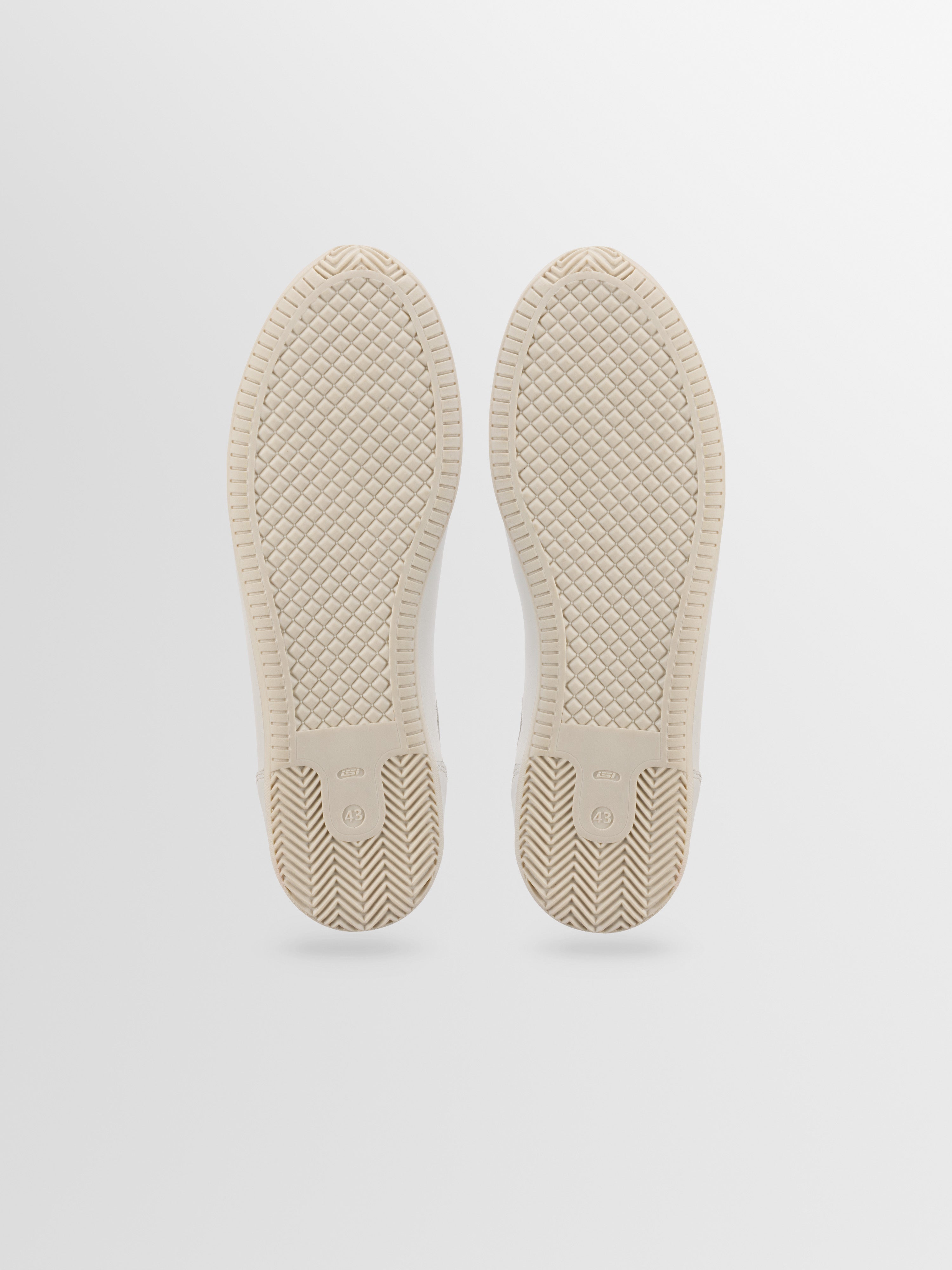 Parma Leather Sneaker in Bone