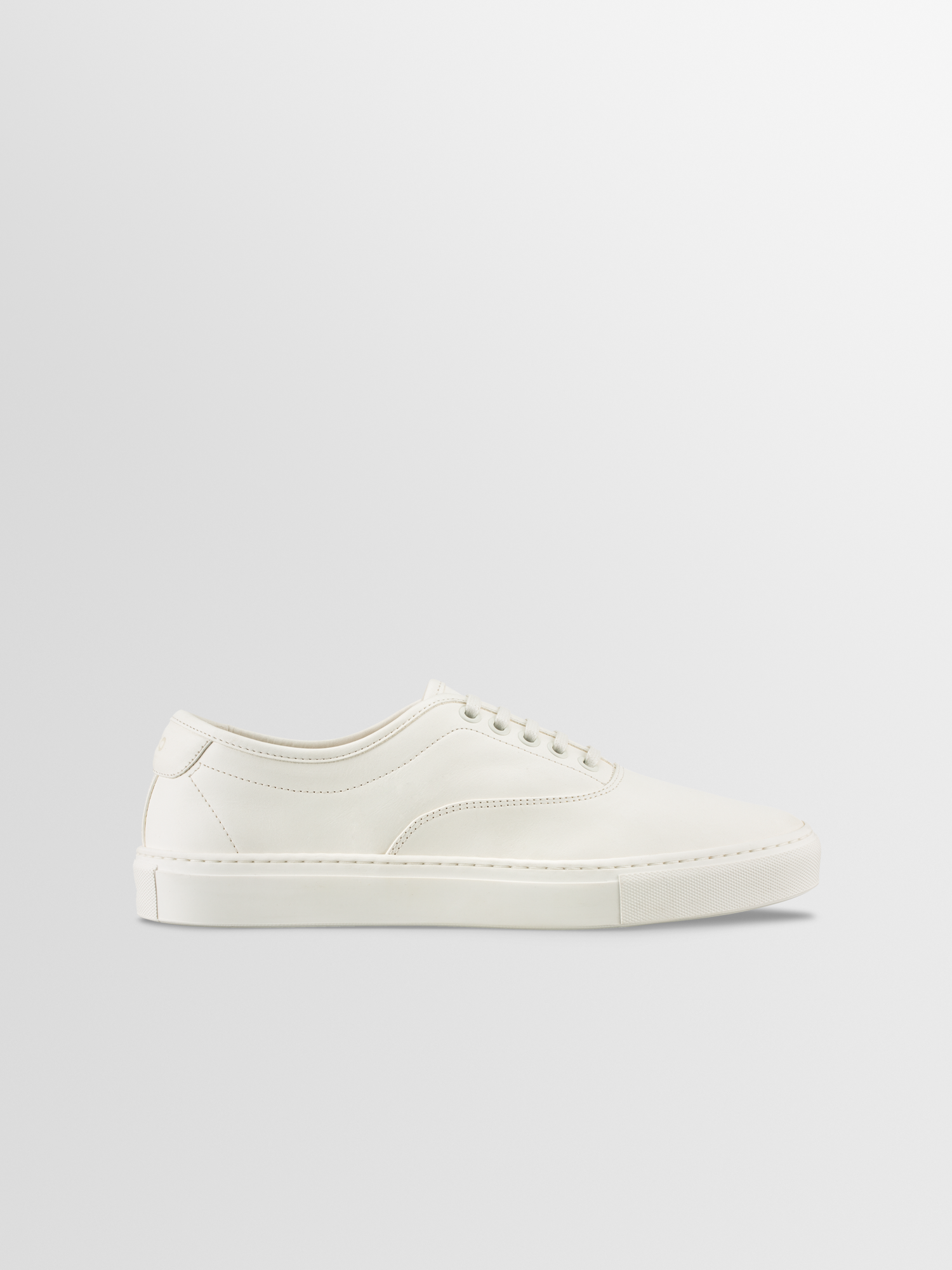 Men's Leather Low-top Sneaker Portofino in Antique White Koio