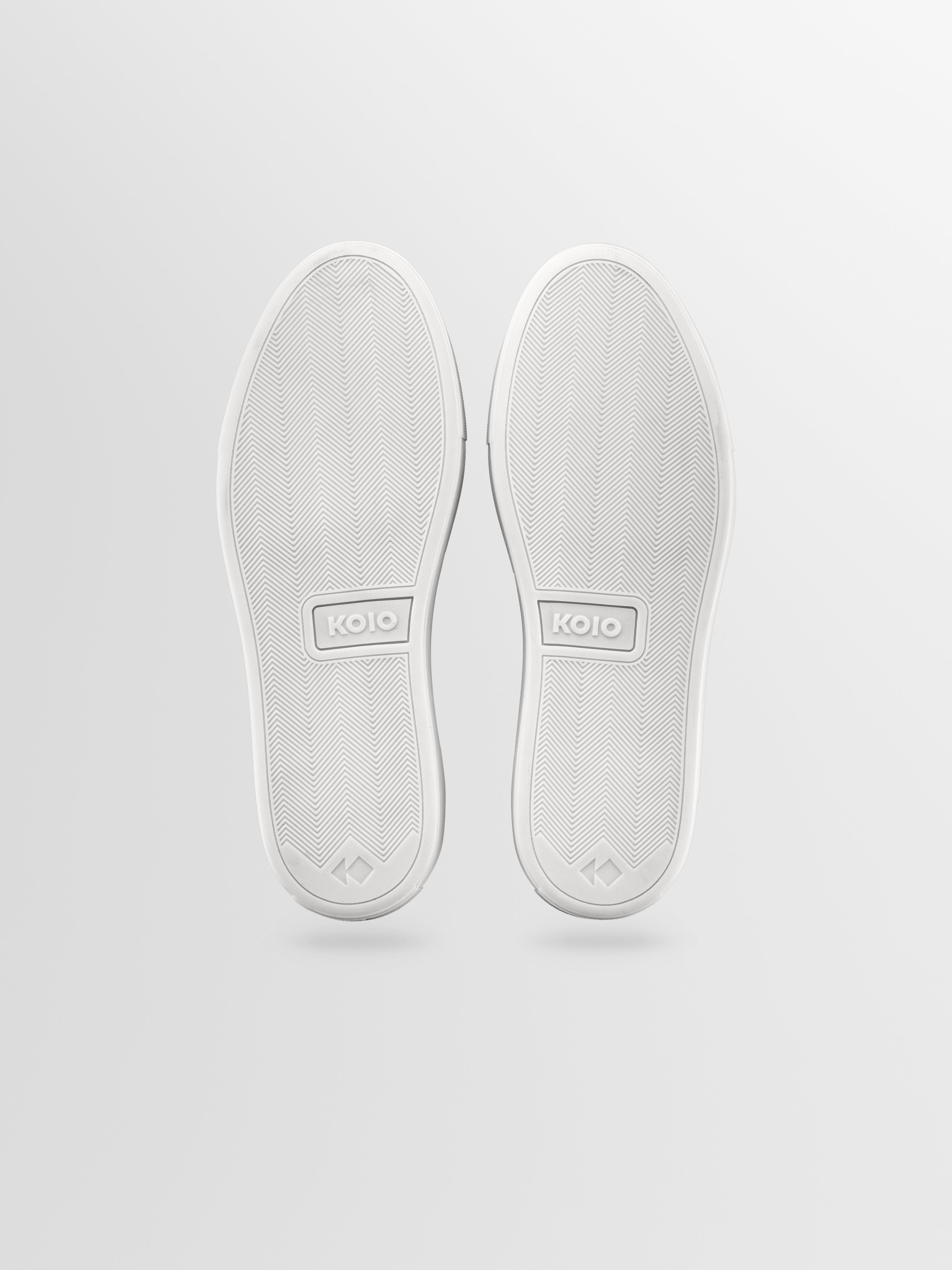 Bottom of white rubber soles on men