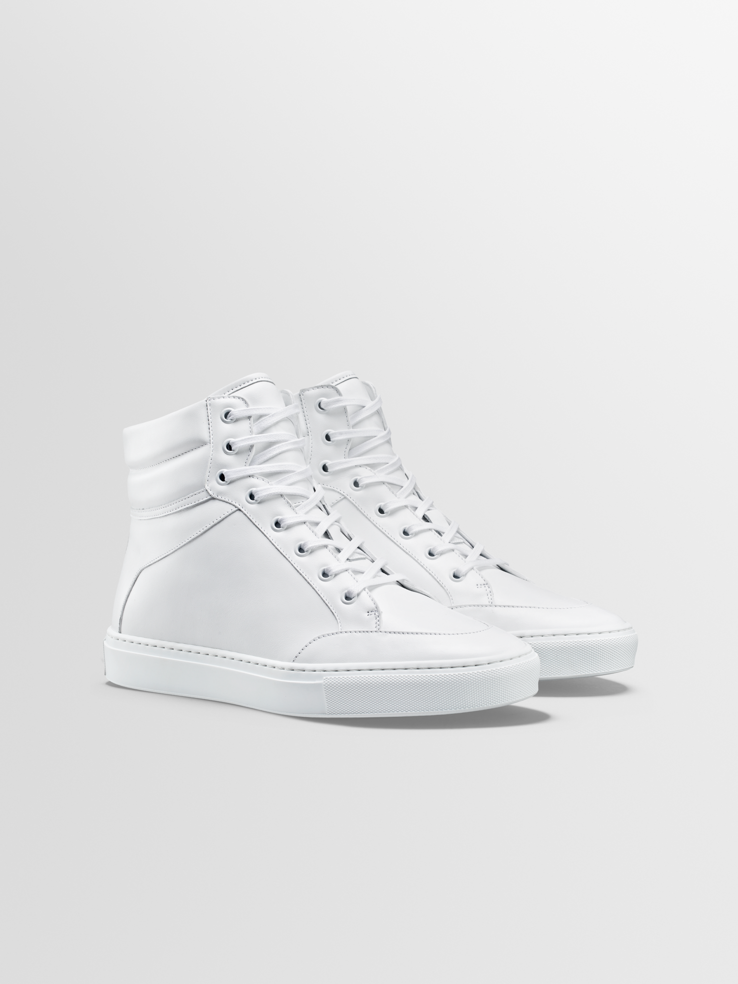 Men's Primo Sneaker in White | Primo in Triple White | KOIO
