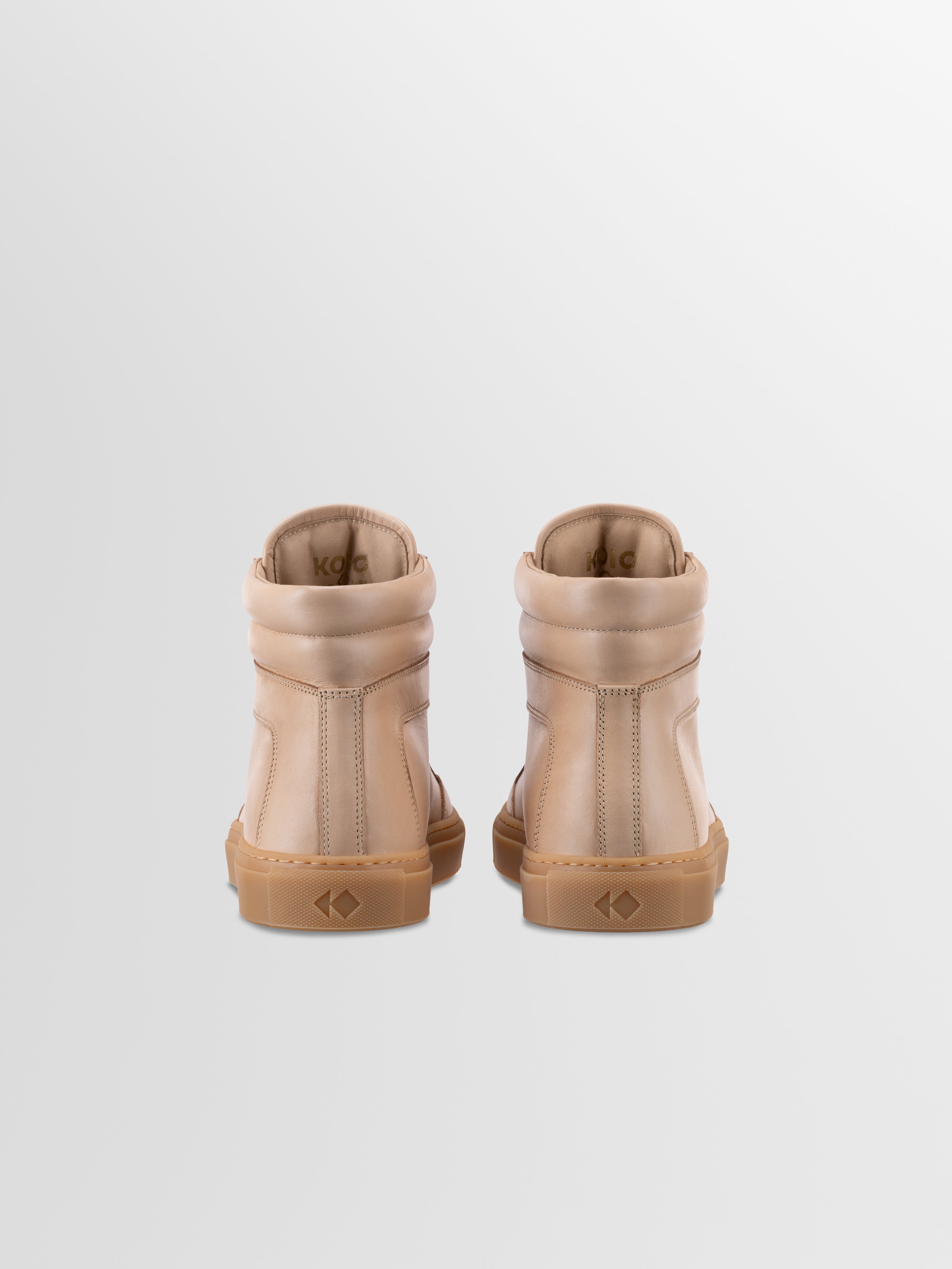 Primo Leather Sneaker in Rose Anvil