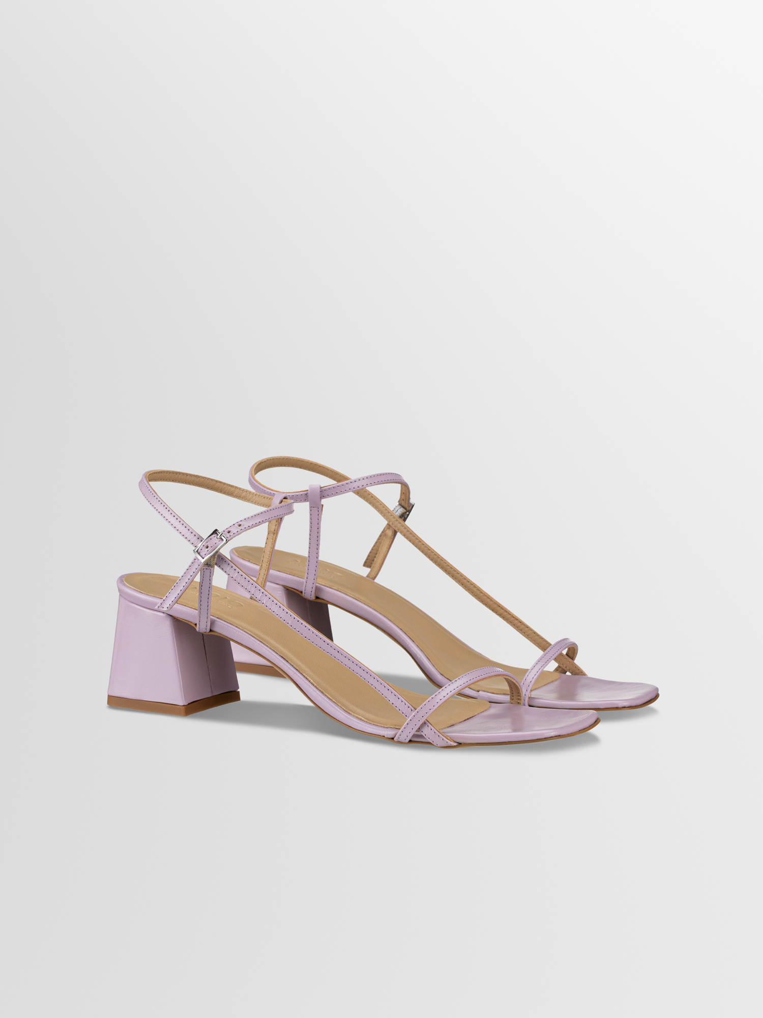 Women's Holly Lilac Skin-Suede Heeled Shoes | STREETMODE ™