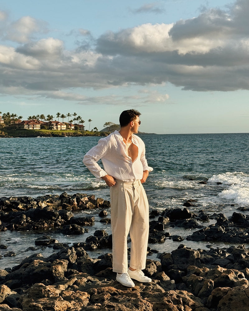@stevenfingar in the Capri in Triple White