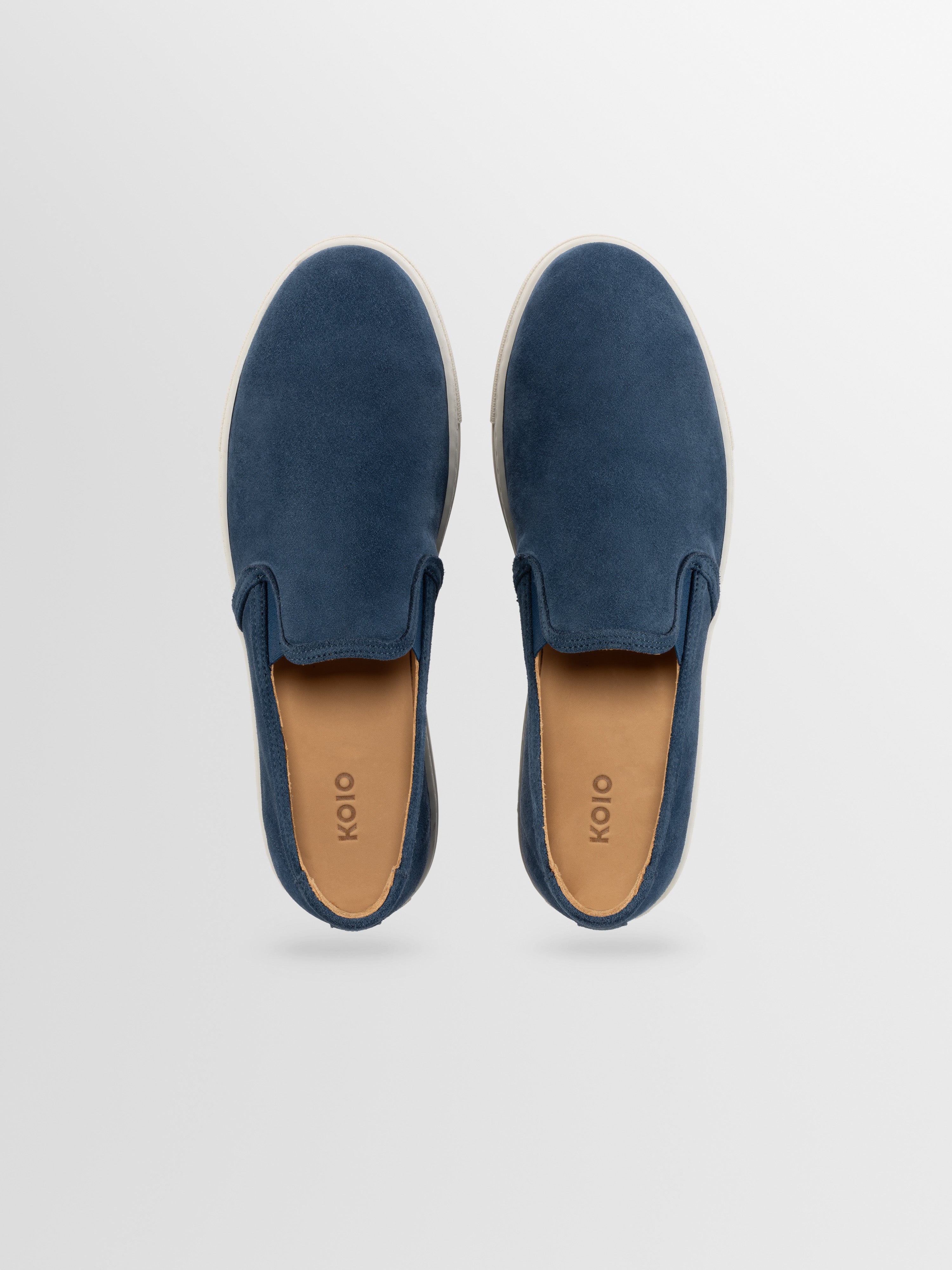 Taranto Suede Sneaker in Blue