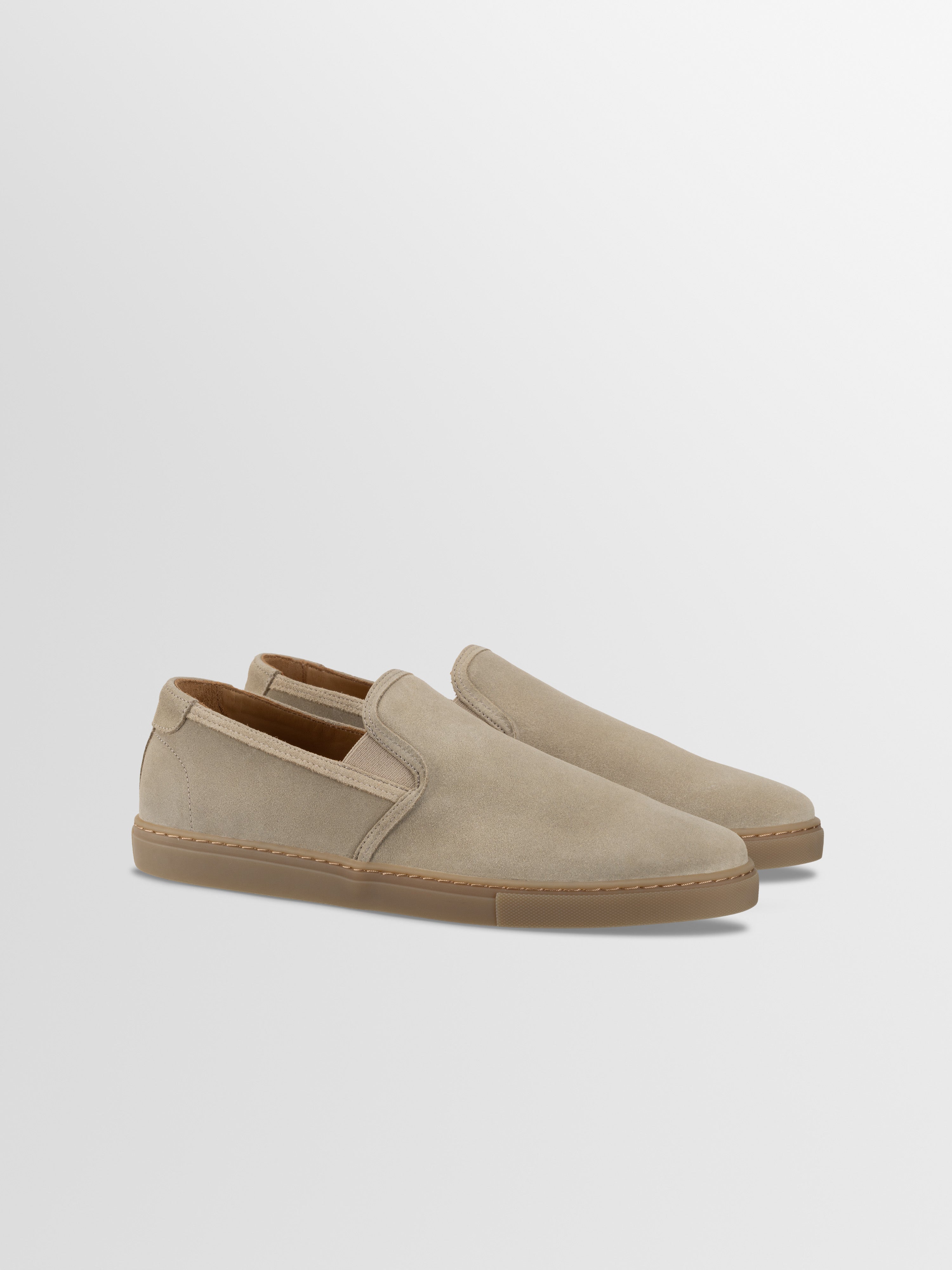 Taranto Suede Sneaker in Sand