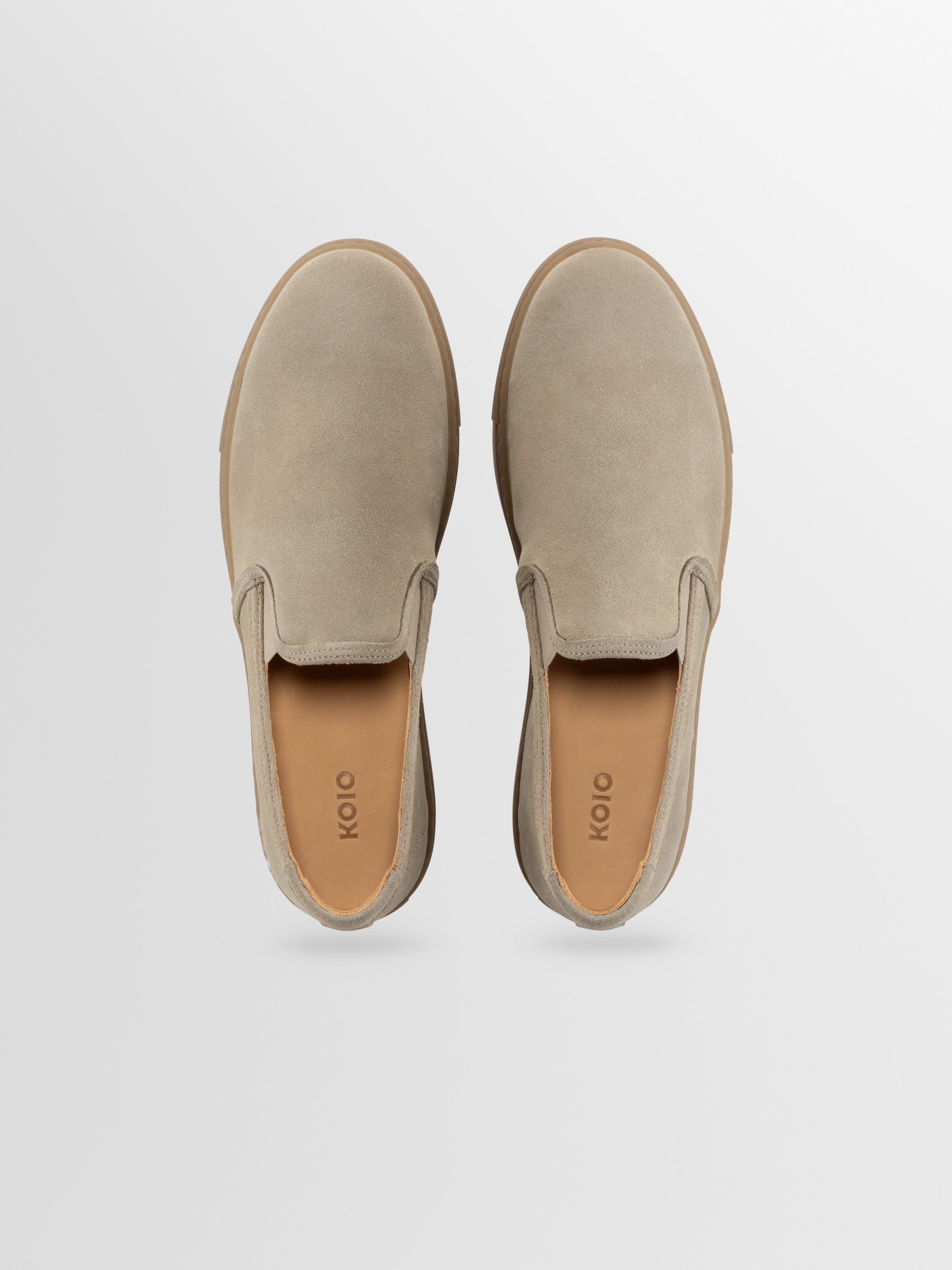 Taranto Suede Sneaker in Sand