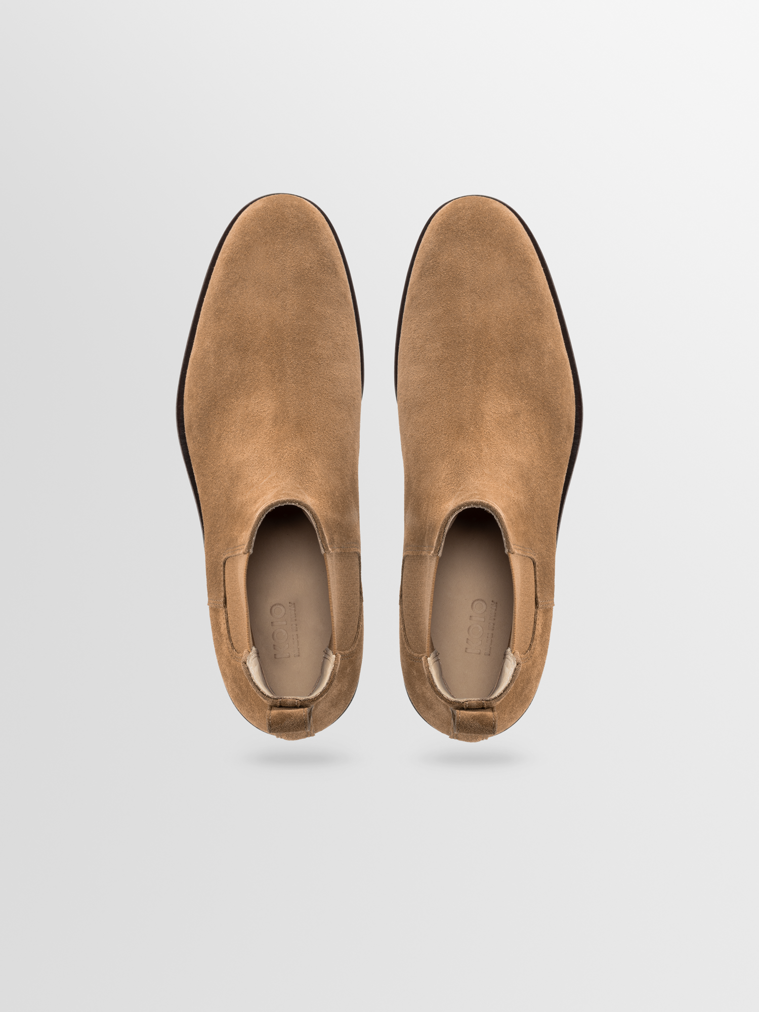 ◆RIETI◆ KHAKI BELLO RT 3040 C3 Men's Tan Leather Chelsea Boot | Trento in Sahara | Koio