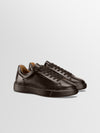 Trieste Leather Sneaker in Espresso