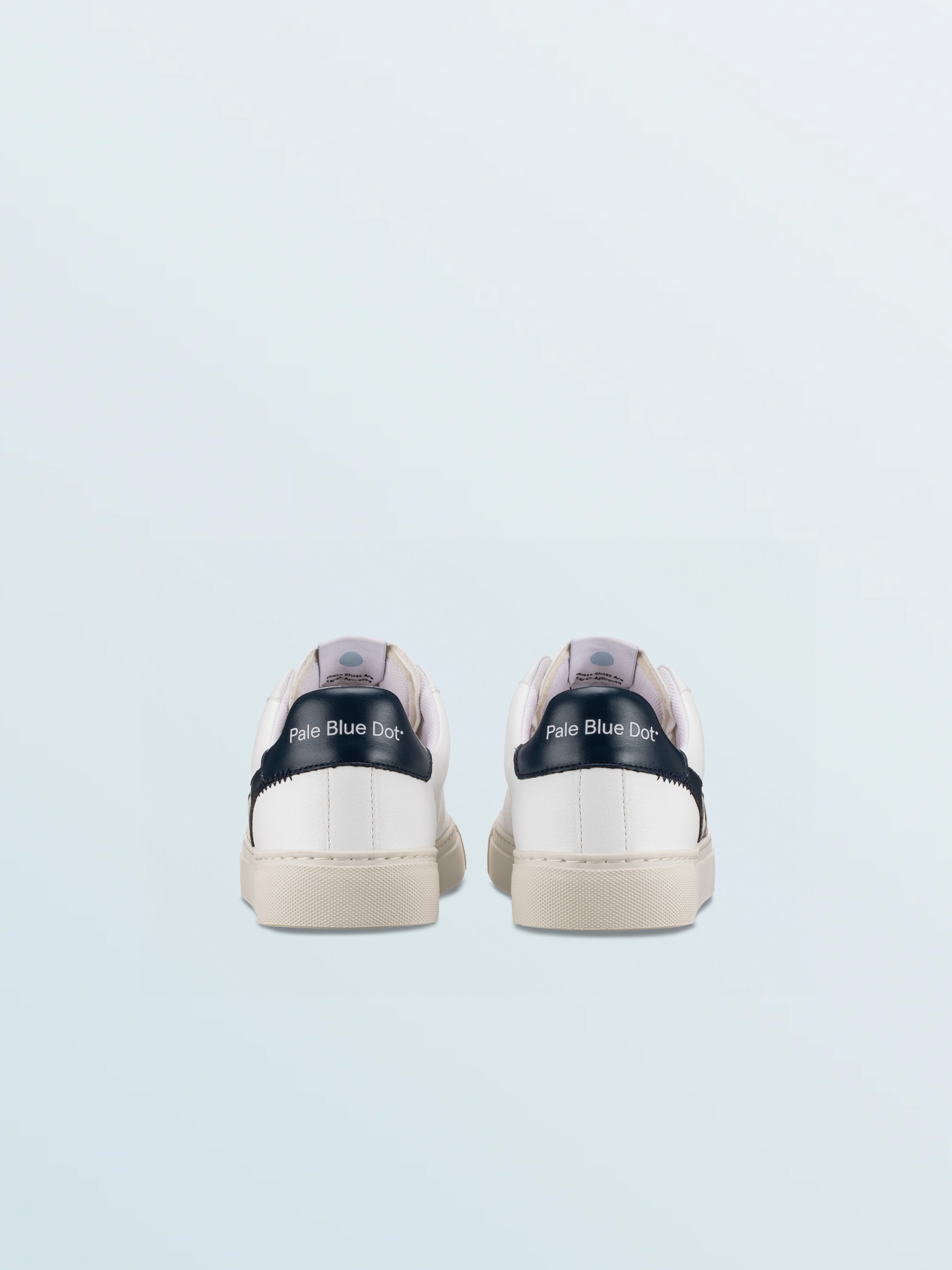 Women's White Vegan Sneakers | Vegan 01 in Iceberg | Pale Blue Dot