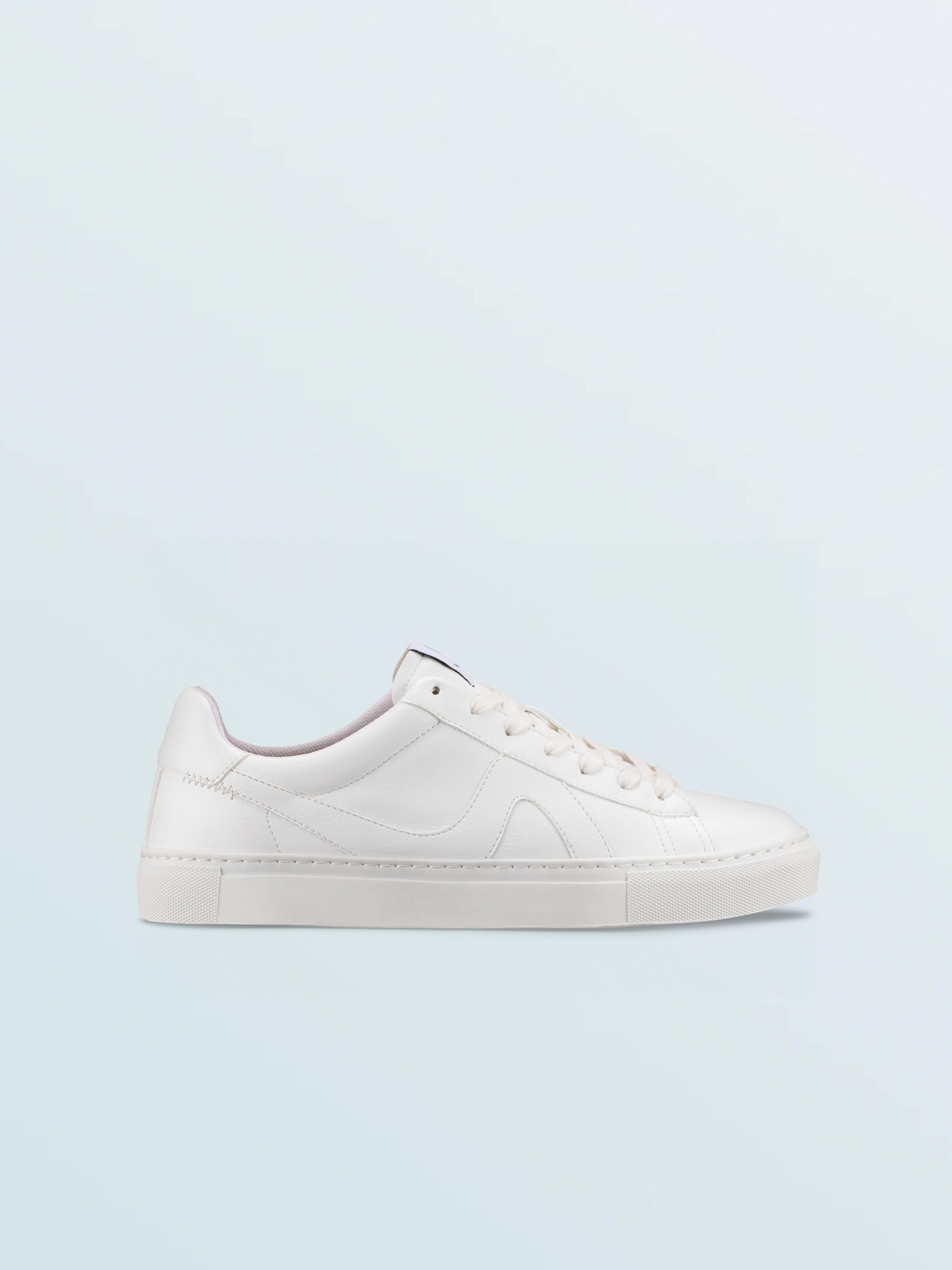 Women's White Vegan Sneakers | Vegan 01 in Triple White | Pale
