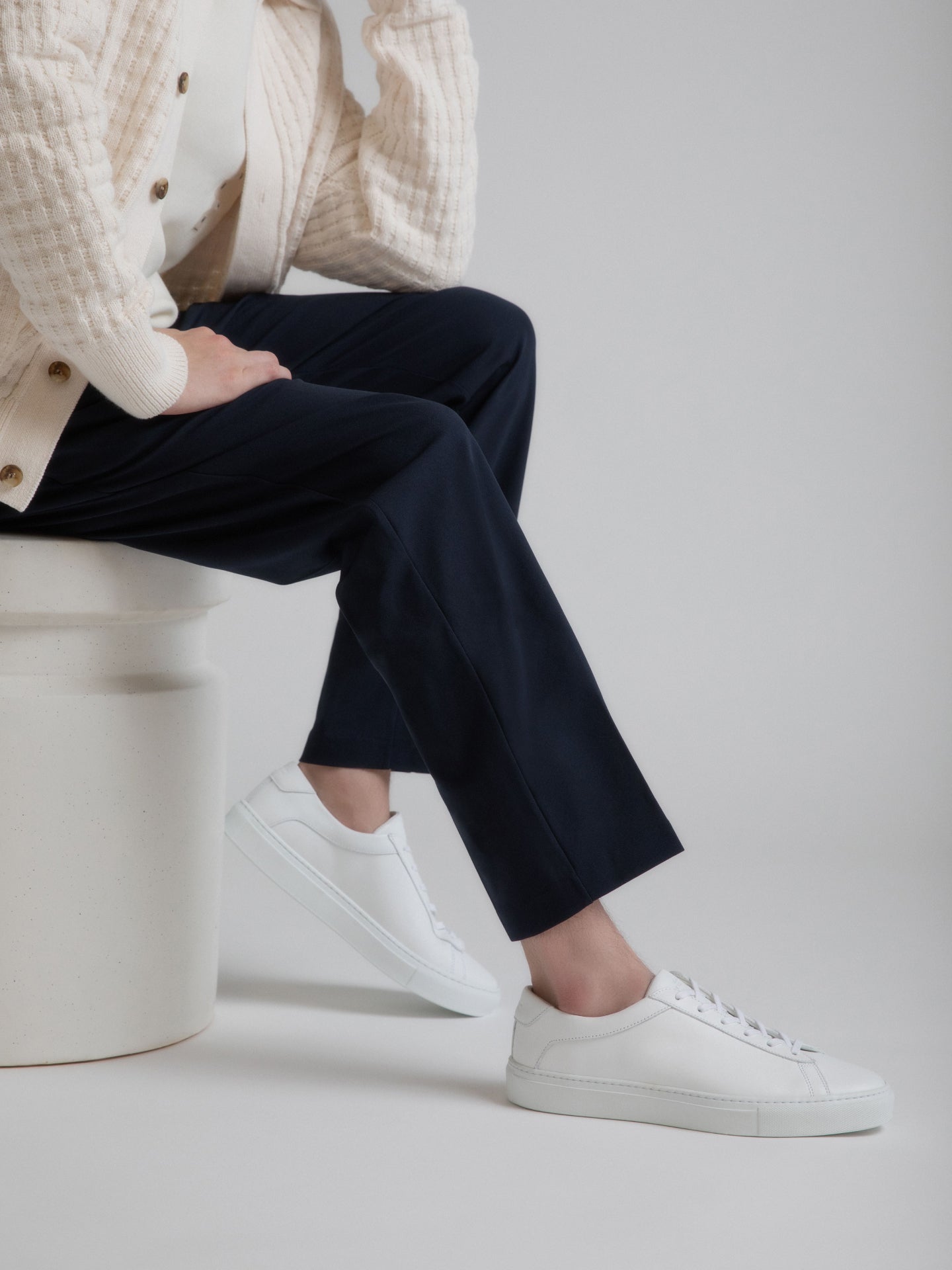 Capri in Triple White