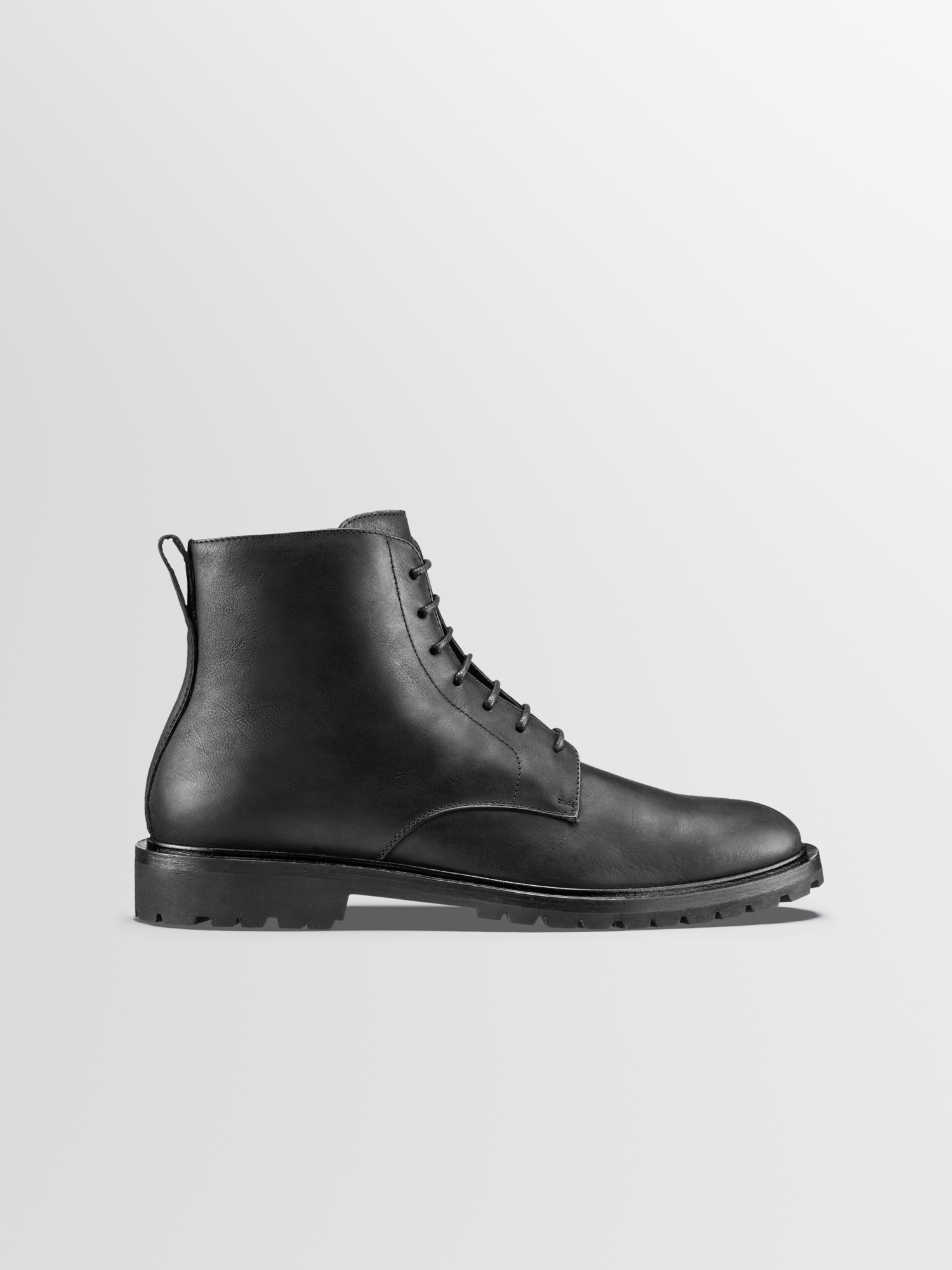 YELLO / TOKYO BLACK MID SNEAKER LONG BOOTS