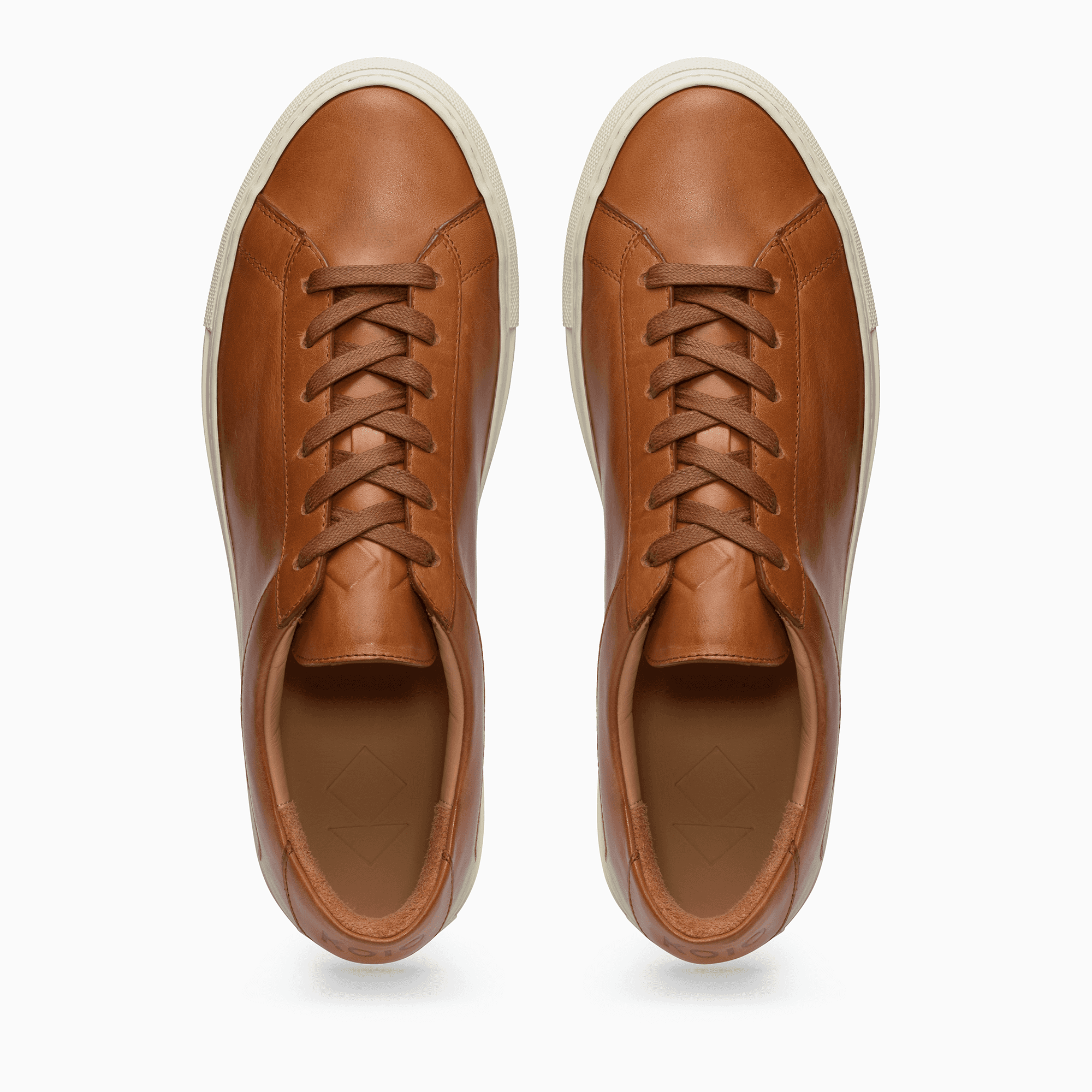 Leather Sneakers for Men in Brown | Capri Castagna | KOIO