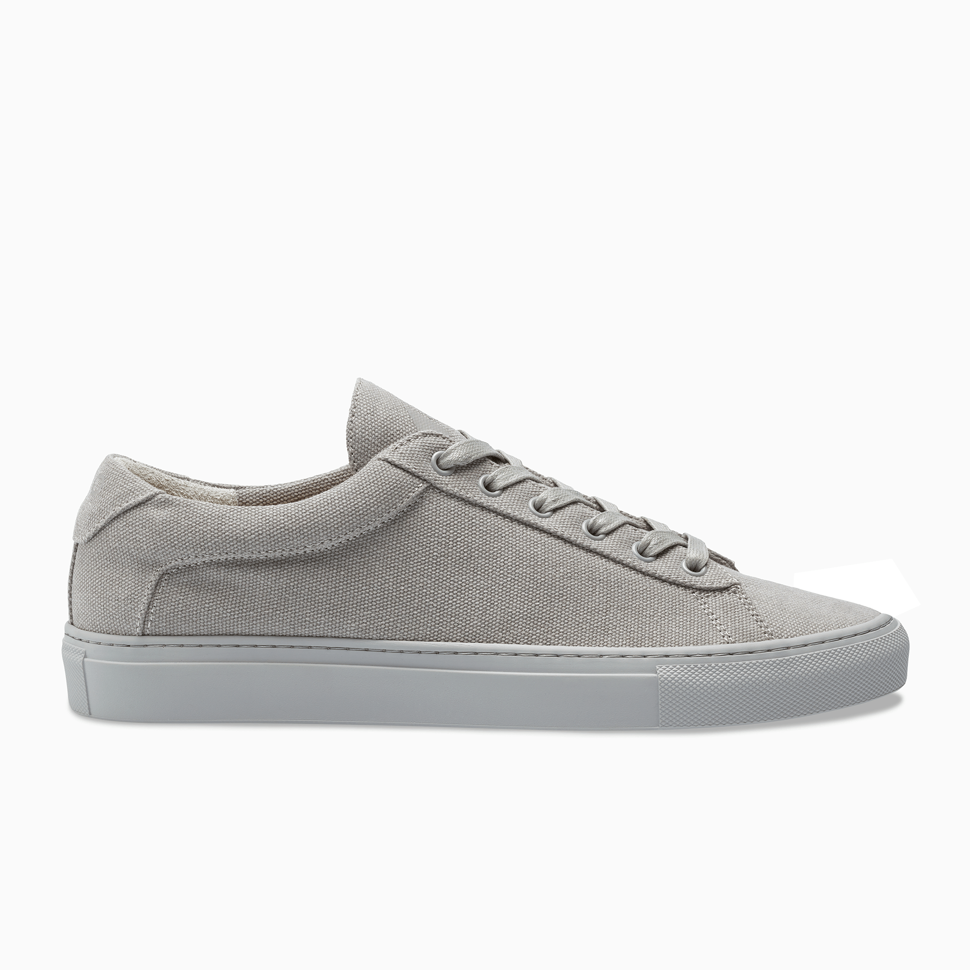 Koio Sneaker Koio Canvas Men's Low Top Canvas Sneaker In Grey