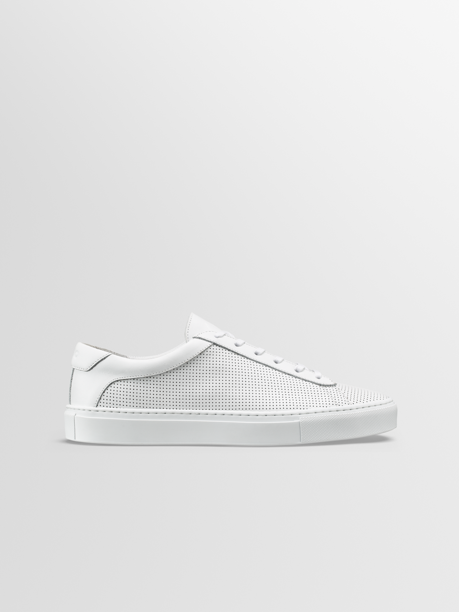 Capri in Triple White Perforated