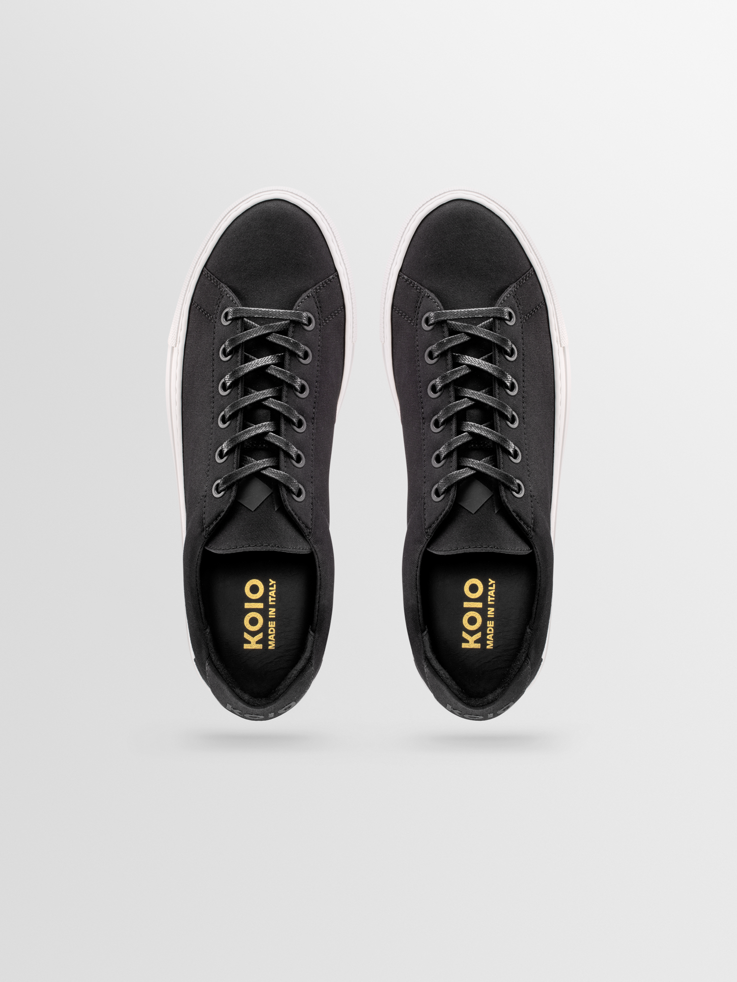 Women's Black and White Canvas Sneaker | Capri Onyx Canvas Women's Black and White Canvas Sneaker | Capri Onyx Canvas