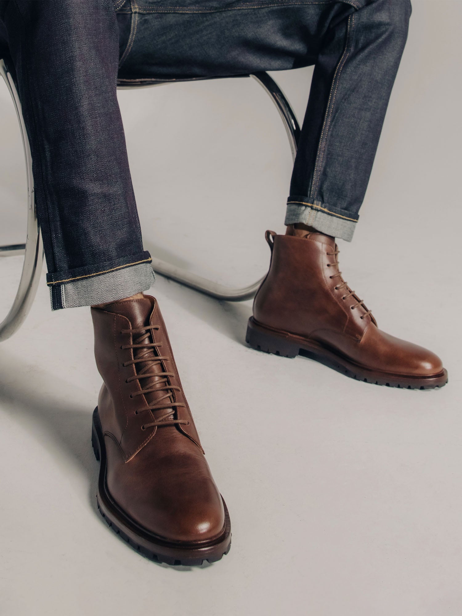 Saddle boots mens discount