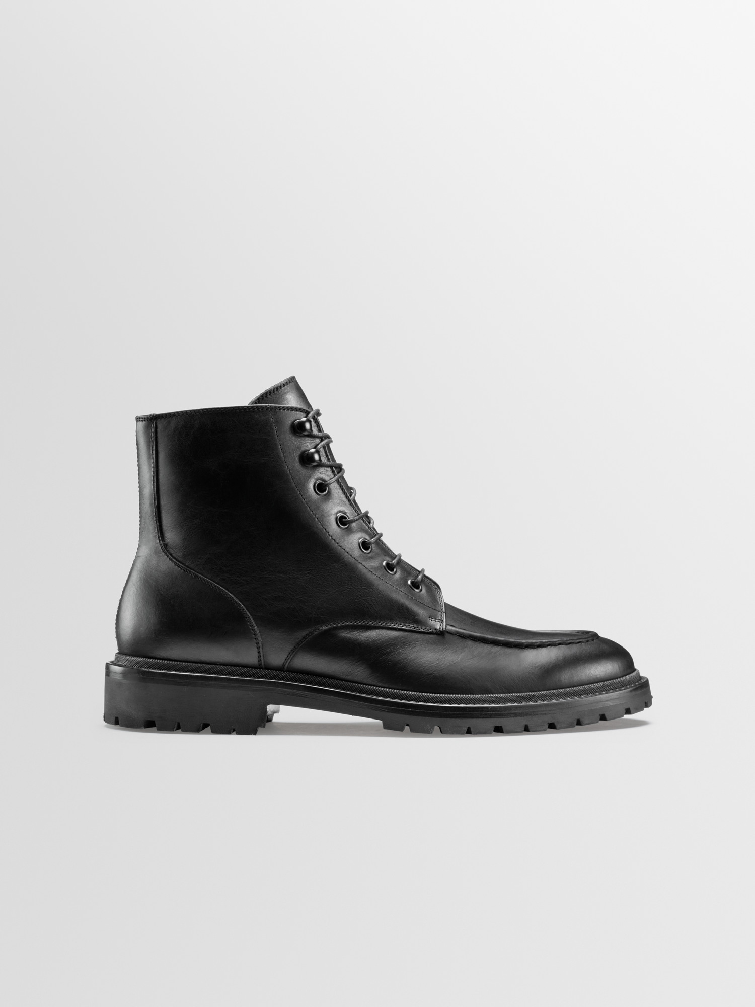 Men's Black Leather Chelsea Boot | Trento in Black | Koio