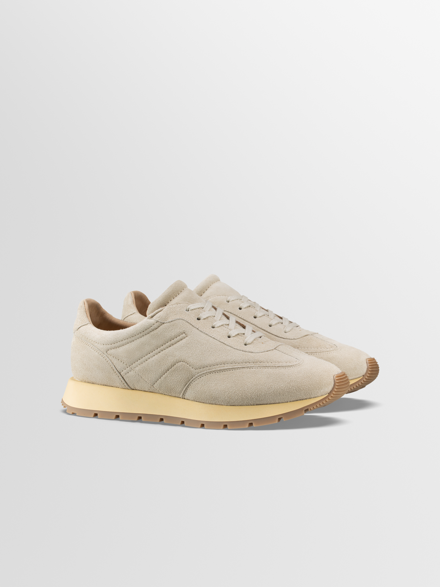 Retro 2025 suede sneakers