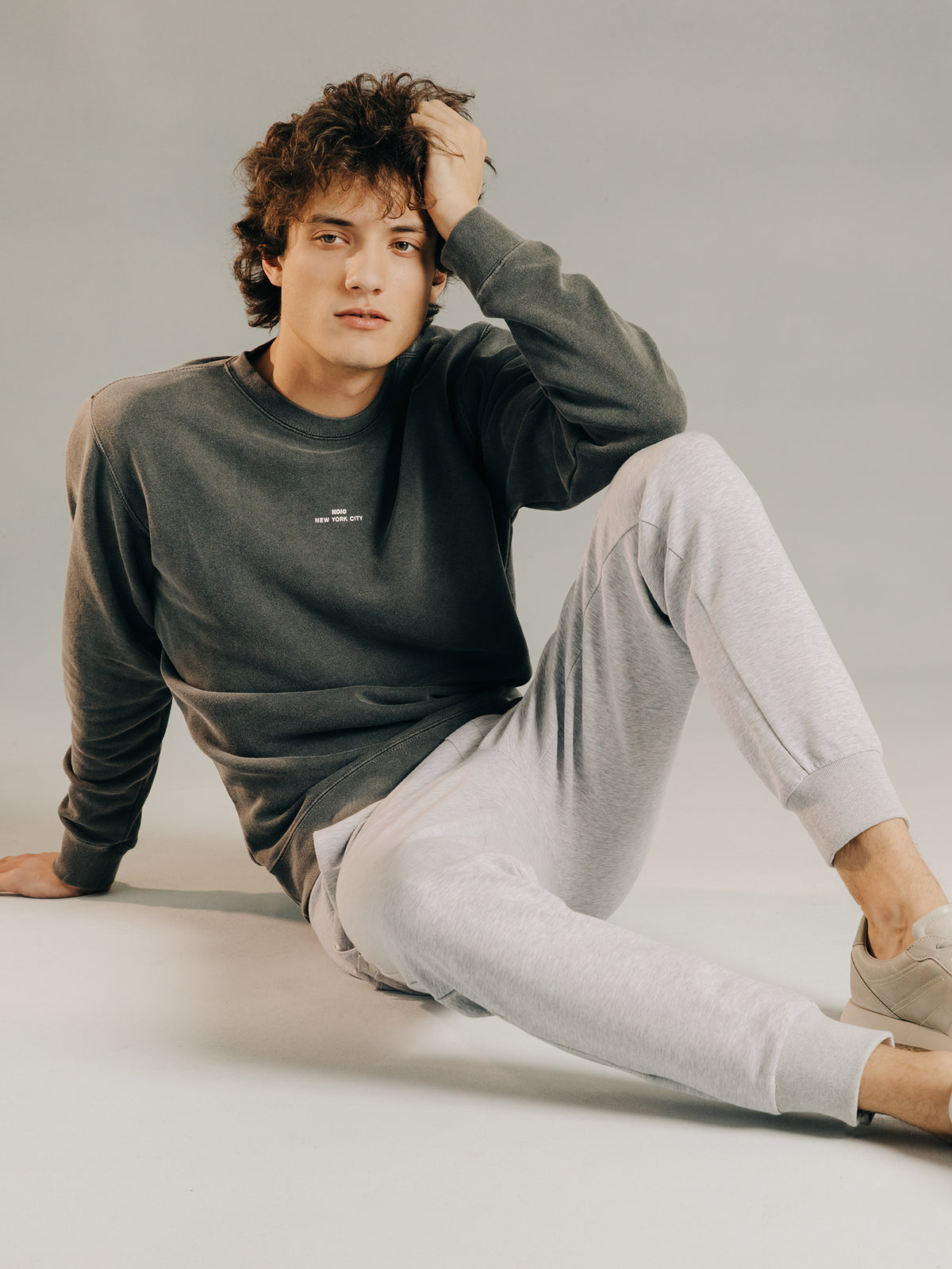 Vinci Sweatshirt in Shale